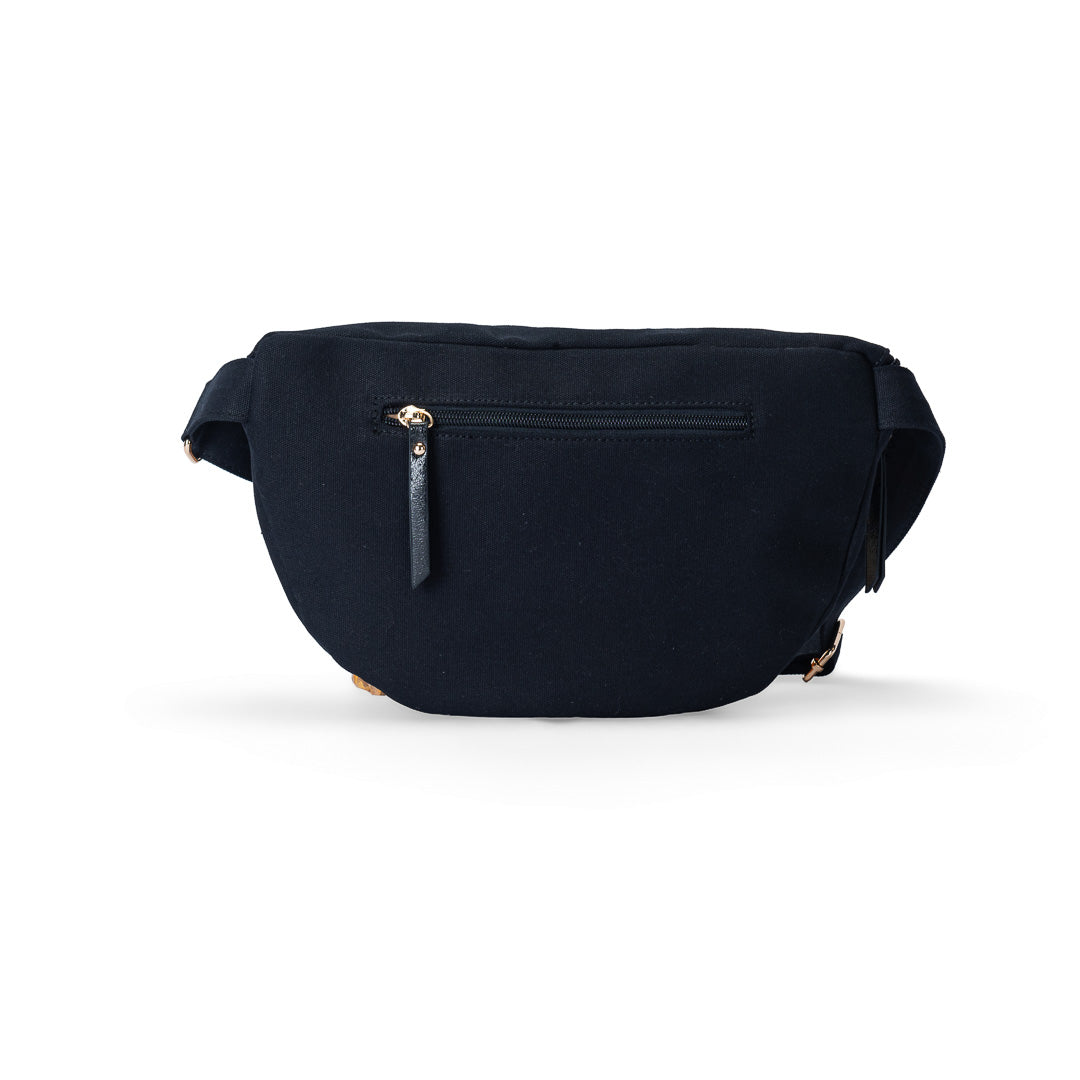 MAC ALYSTER Banane Coton sac banane Bleu 26 cm