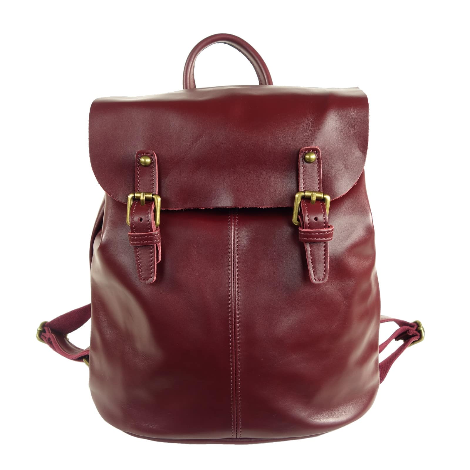 Collection Esprit Cuir Summer Sac à Dos Cuir Rouge PC 14 Pouces