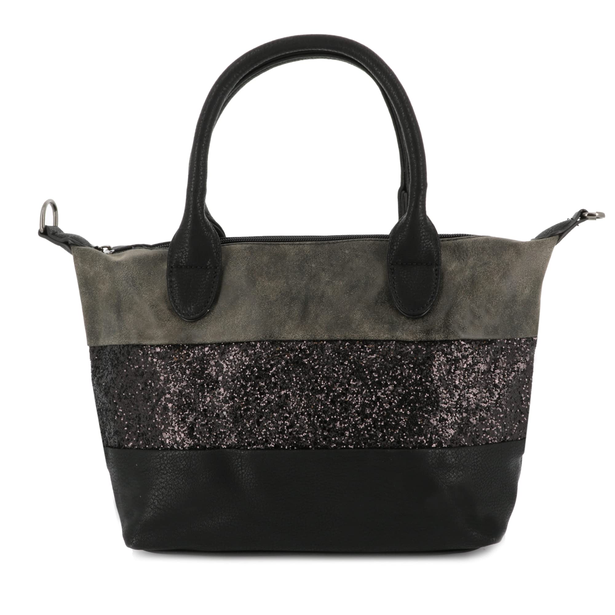 Gallantry Sacs Bandoulière Sac Paillettes Beige Noir Doré
