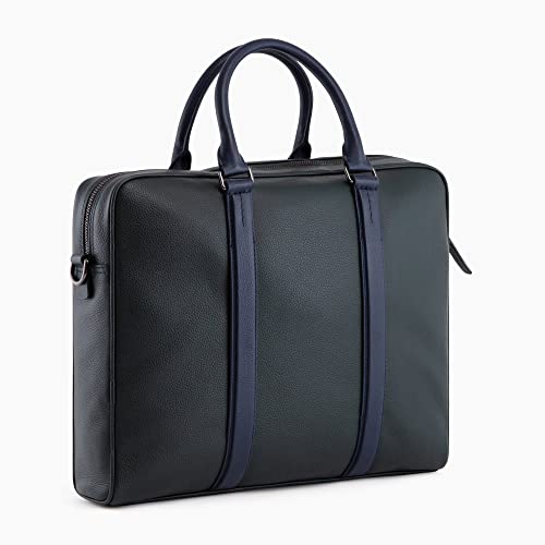 Le Tanneur Charles Porte-documents cuir grainé 14" 39x31 cm