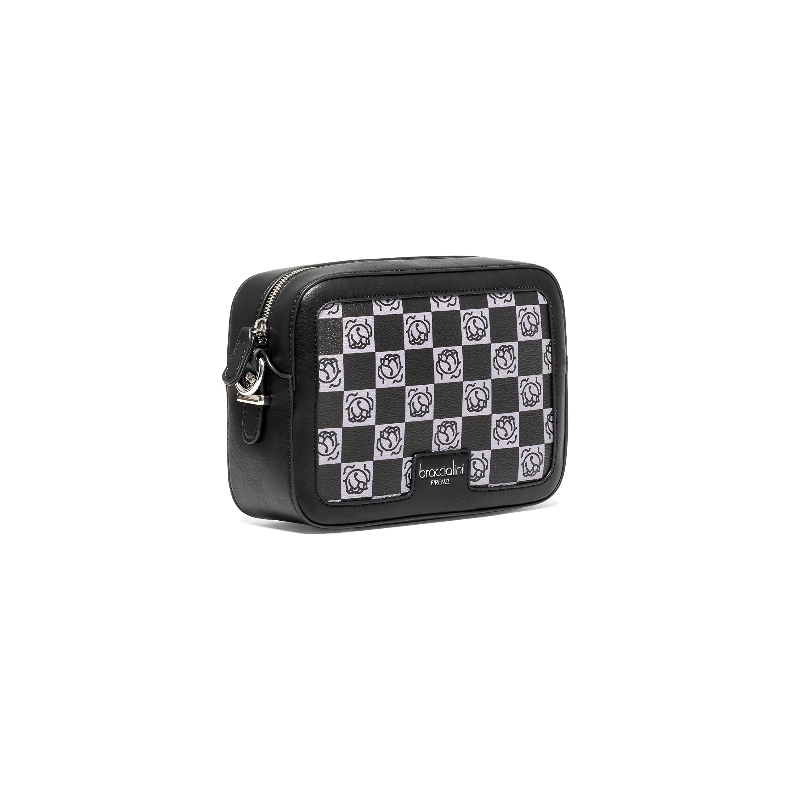 Braccialini Monogram Monorange sac bandoulière noir