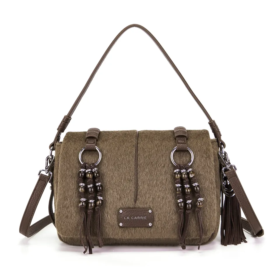 La Carrie Sarner sac épaule marron 29 x 19 cm charms