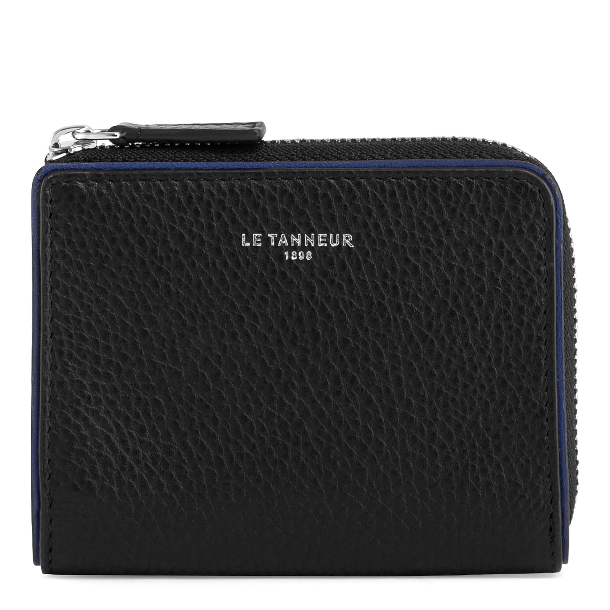Le Tanneur Augustin porte monnaie cuir homme zippé anti-RFID