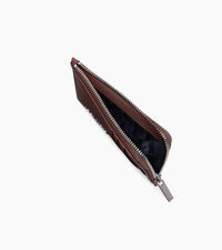 Le Tanneur Emile porte-cartes cuir zip en L T-Signature
