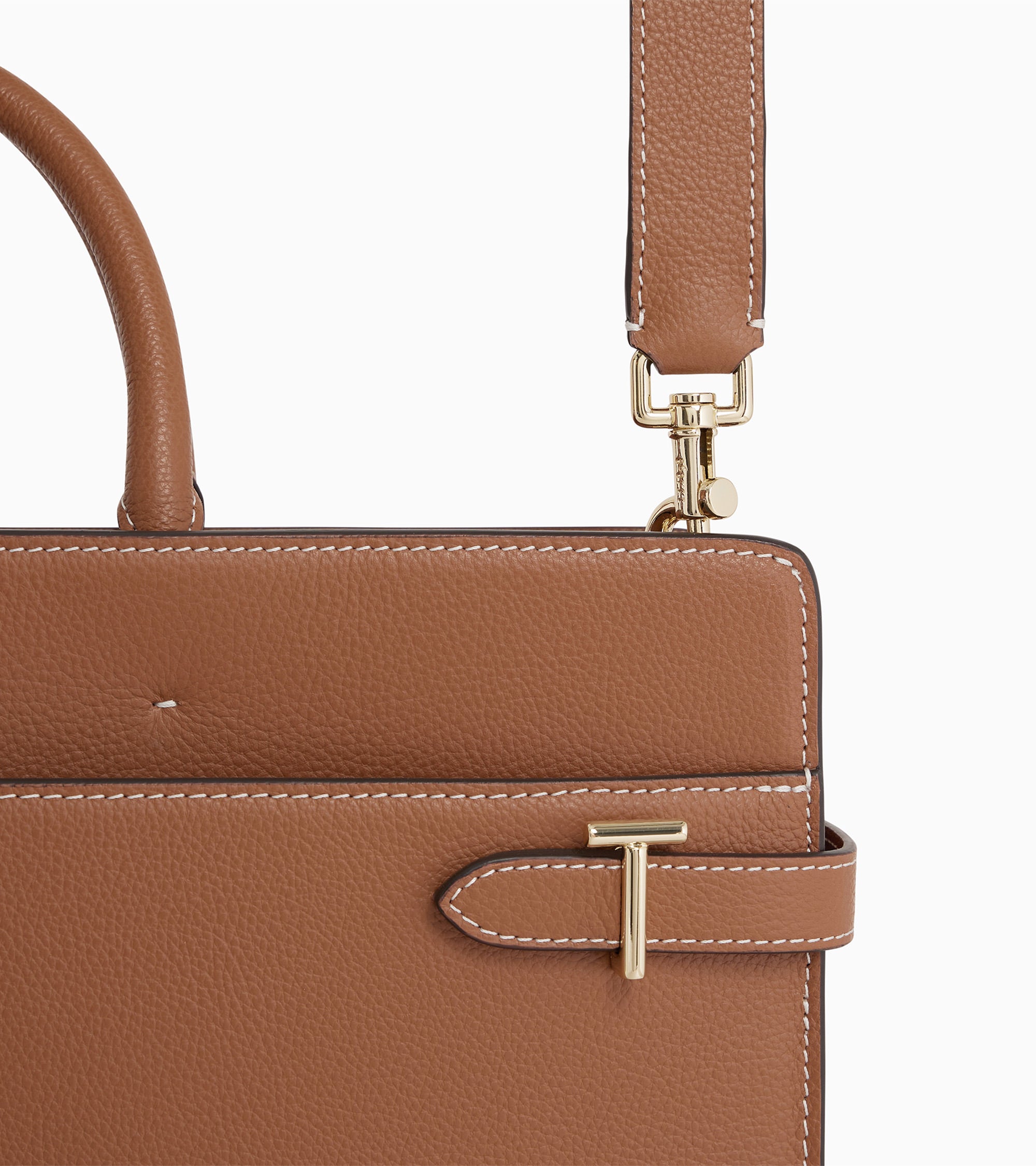 Le Tanneur Emilie porte-documents 15" cuir grainé marron