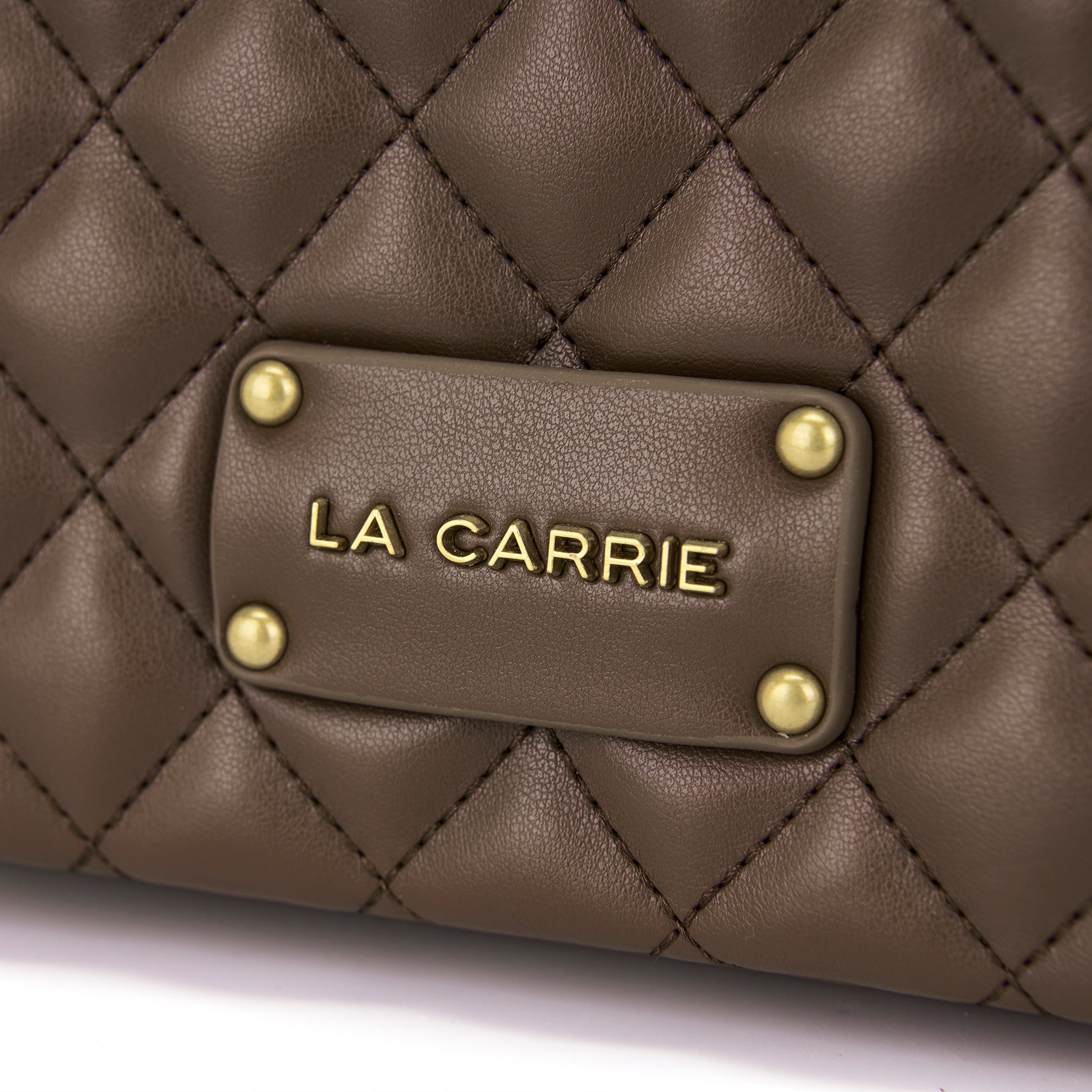 La Carrie Bag Touchy Isabel sac épaule marron 32x19cm