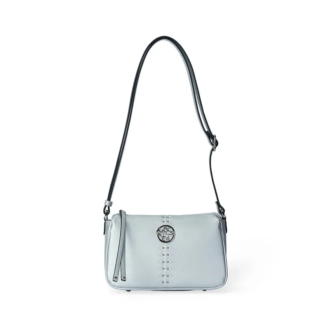 MAC ALYSTER Tentation sac bandoulière argent compact