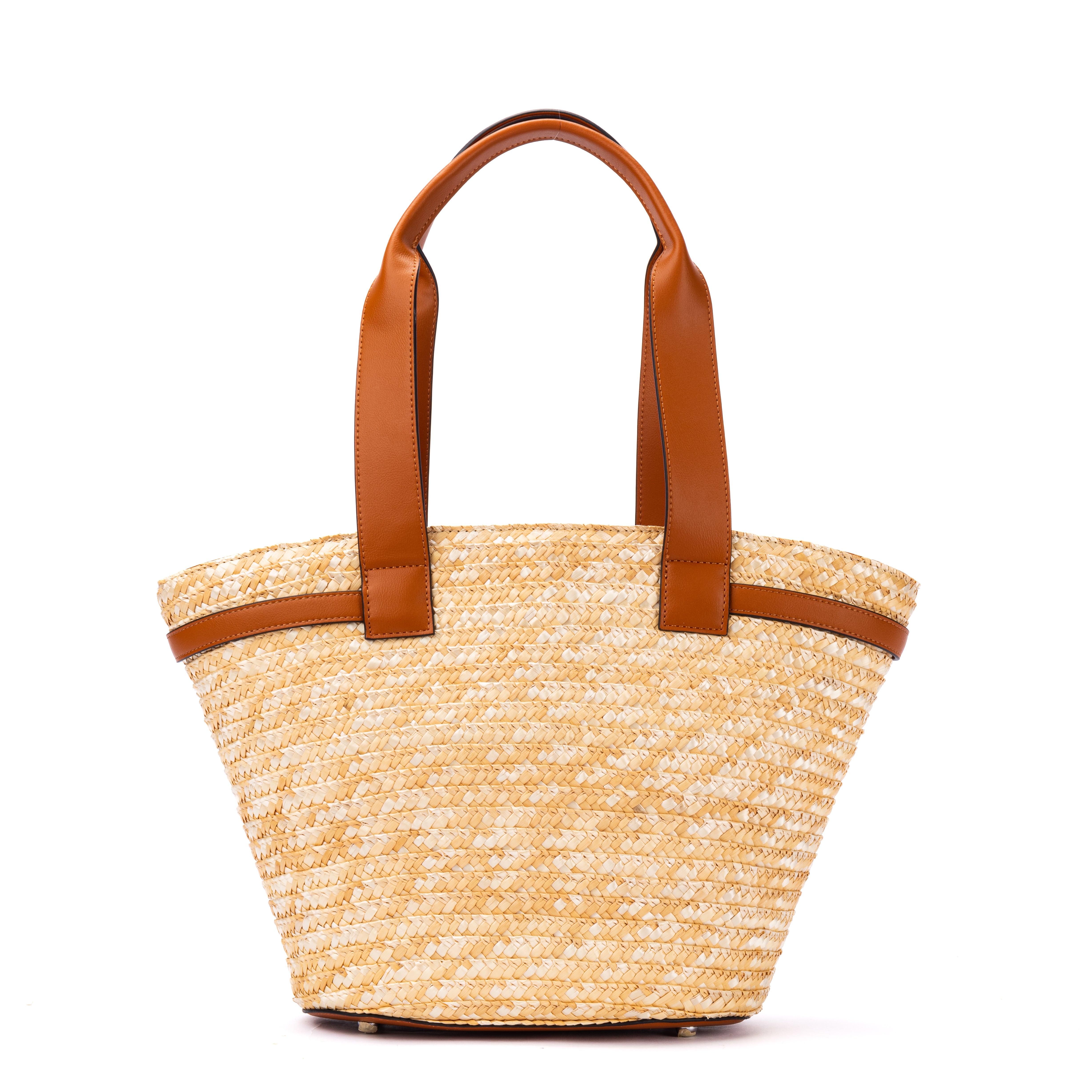 Mac Alyster Fidji grand sac cabas cognac 46 cm