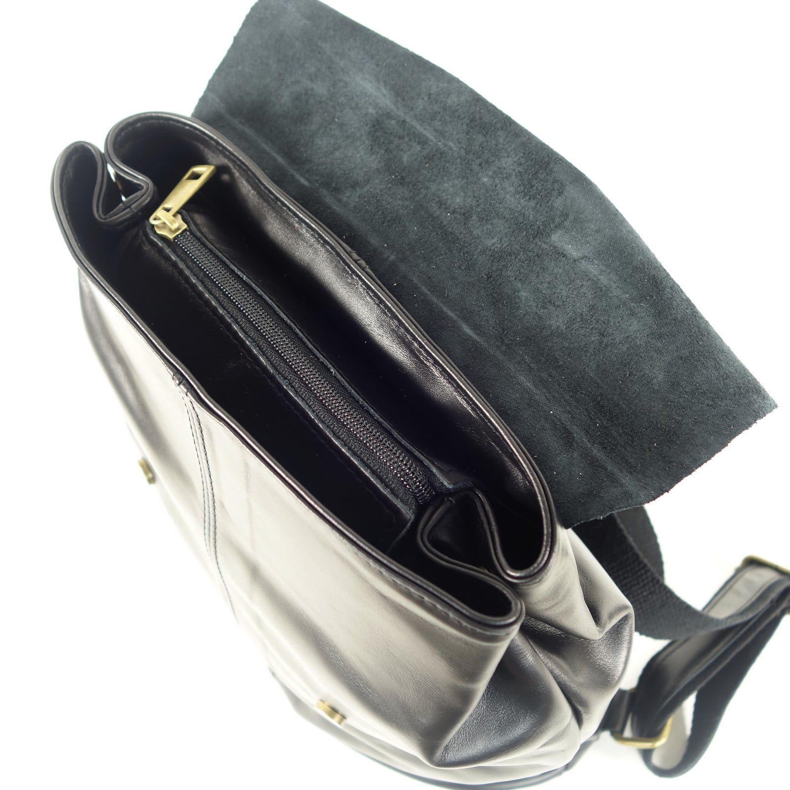 Collection Esprit Cuir SUMMER sac à dos cuir noir souple léger