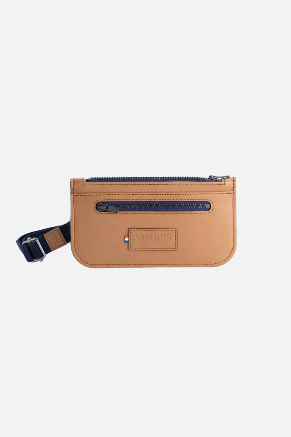 Nodie's Madenn Camel lisse sac banane homme cuir