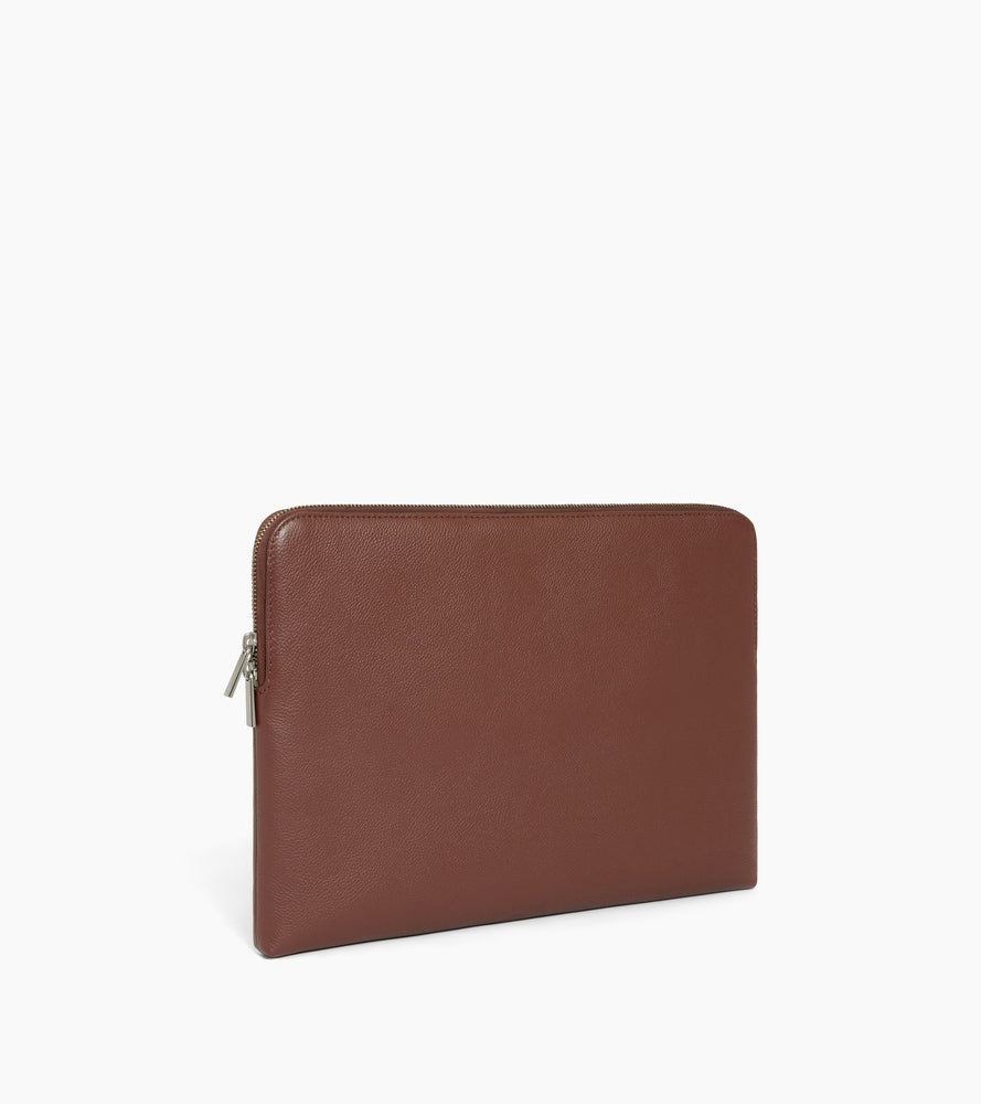 Le Tanneur pochette ordinateur 14" cuir grainé