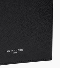 Le Tanneur Lucien portefeuille horizontal cuir grainé zip