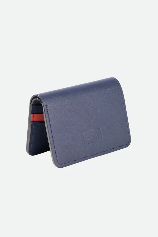 Nodie's Arsène portefeuille cuir bleu marine