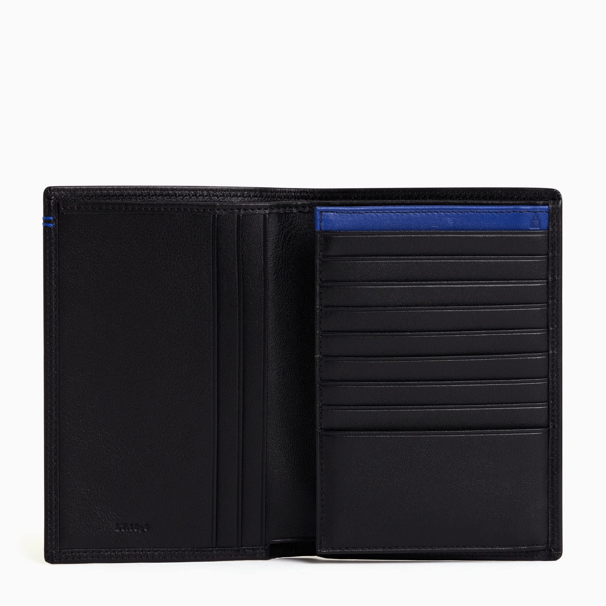 Le Tanneur porte-cartes cuir lisse 9 cartes deux volets homme