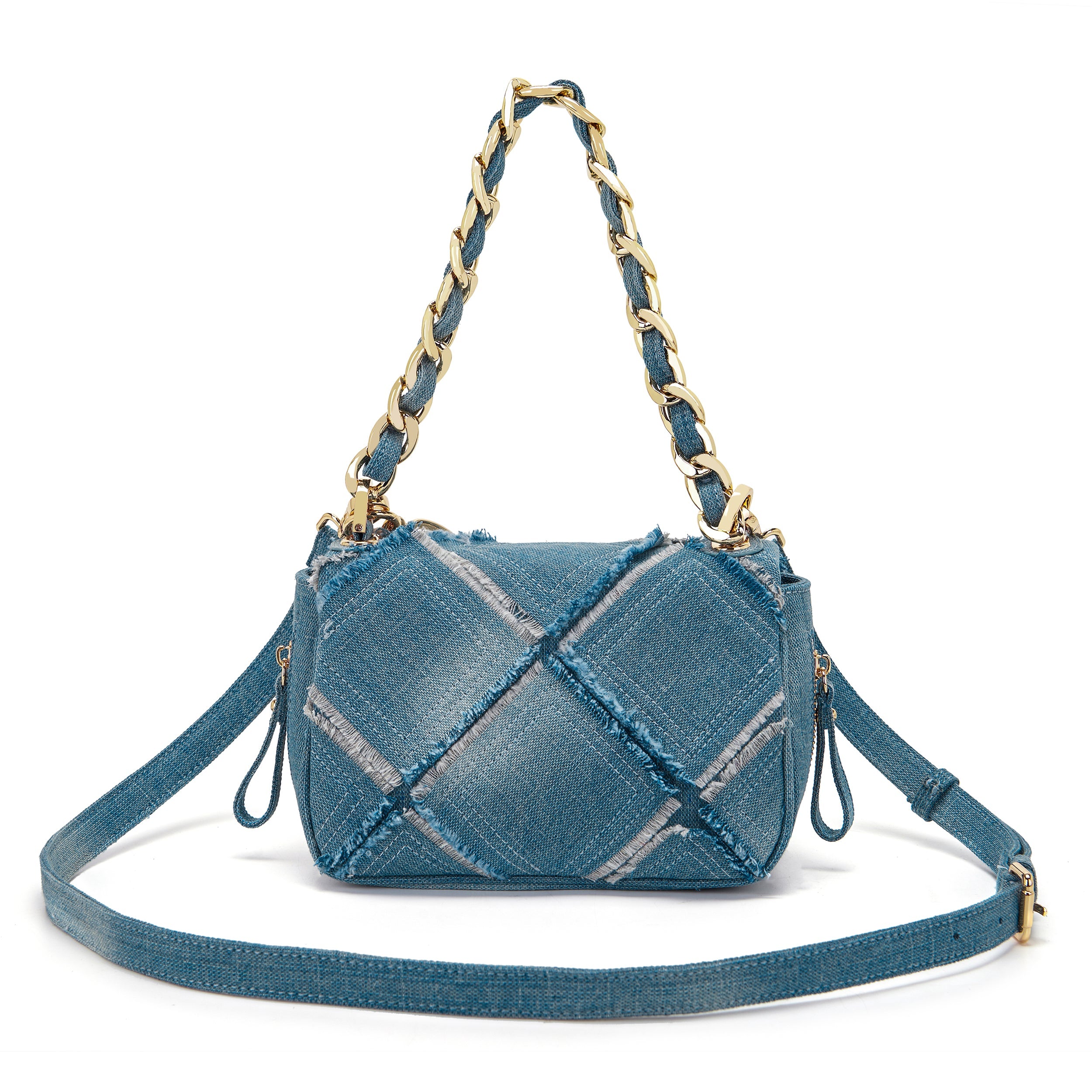 La Carrie Isabel Cross sac bandoulière JEANS chaîne