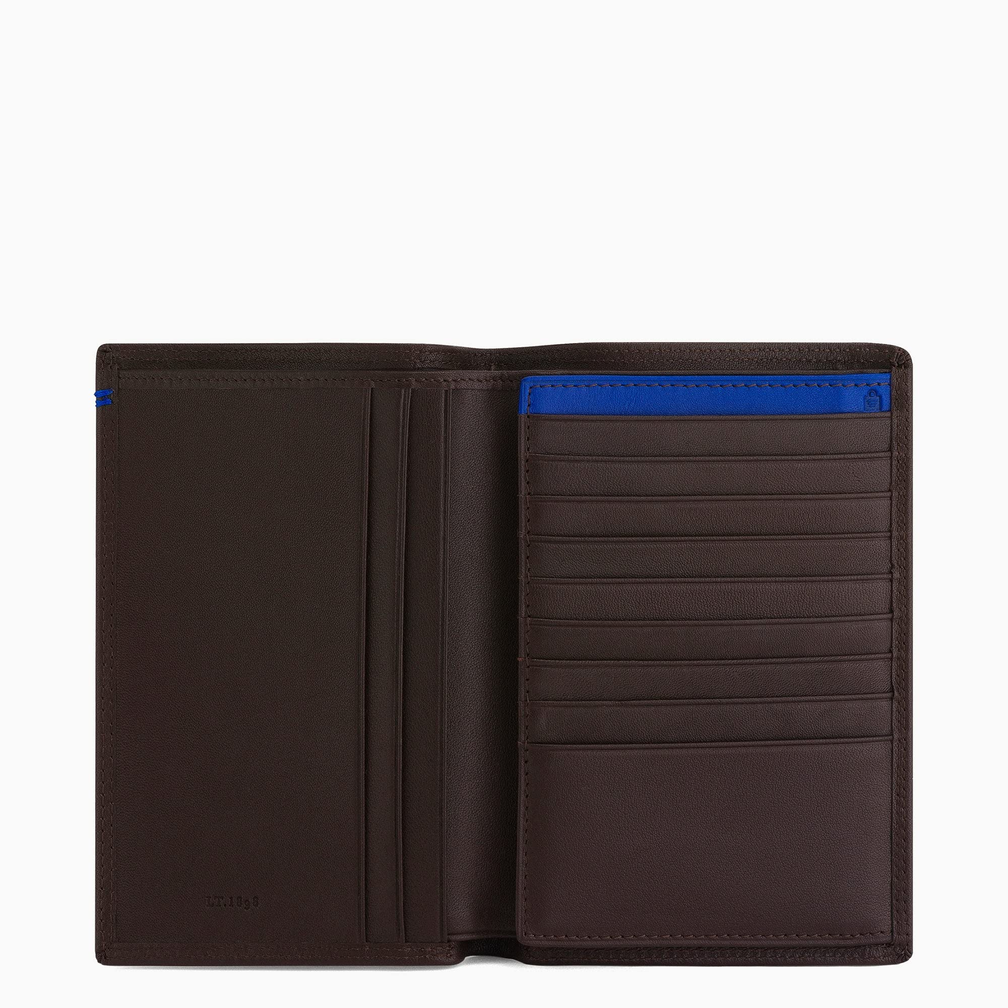 Le Tanneur Martin porte-cartes cuir lisse homme anti-RFID