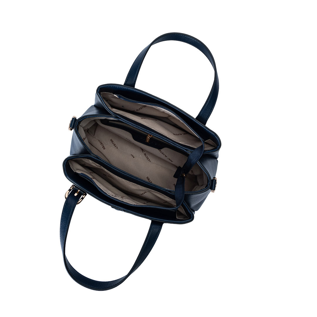 MAC ALYSTER Smarties sac à main trapèze noir bandoulière