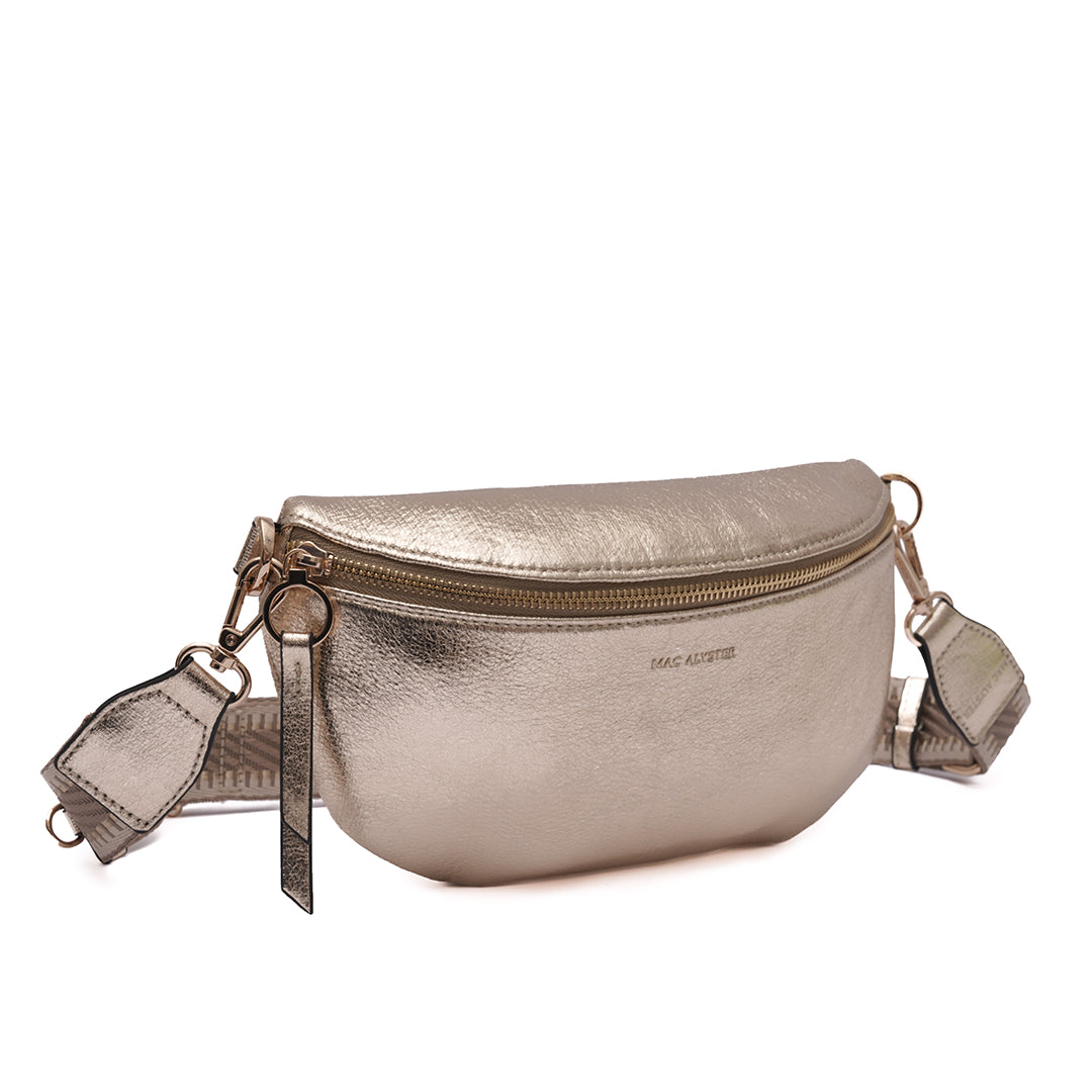 MAC ALYSTER BASIC sac banane noir 26 cm bandoulière