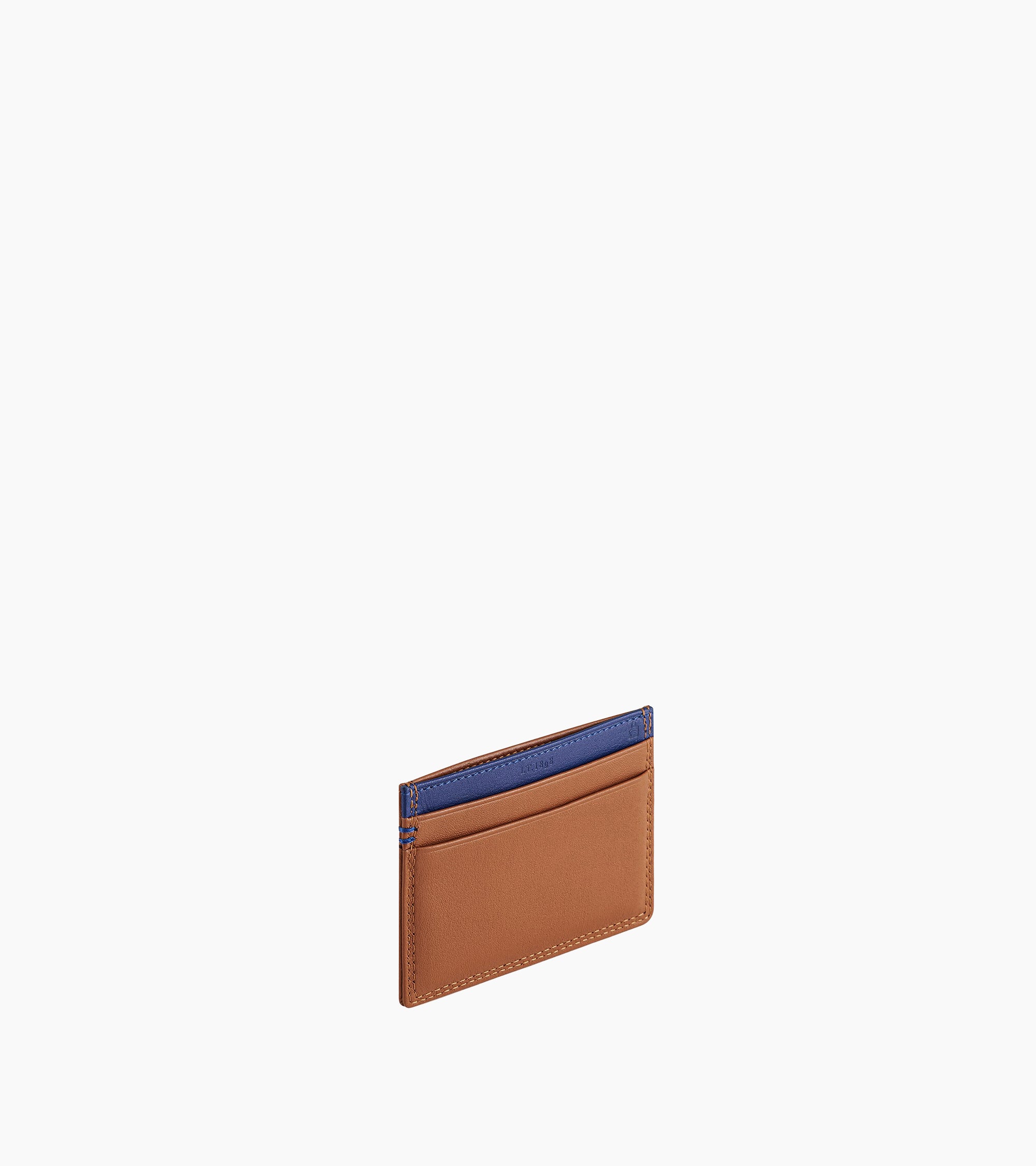 Le Tanneur Martin porte-cartes cuir lisse marron