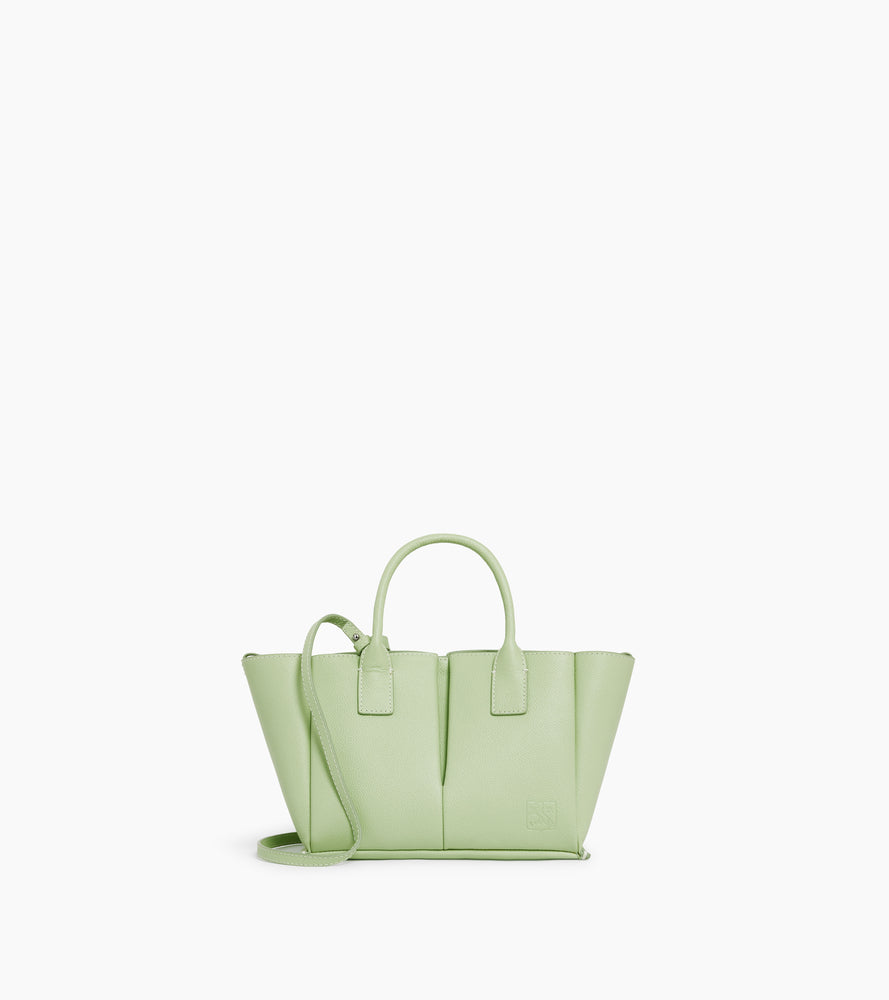 Le Tanneur Elena petit sac à main cuir grainé bandoulière
