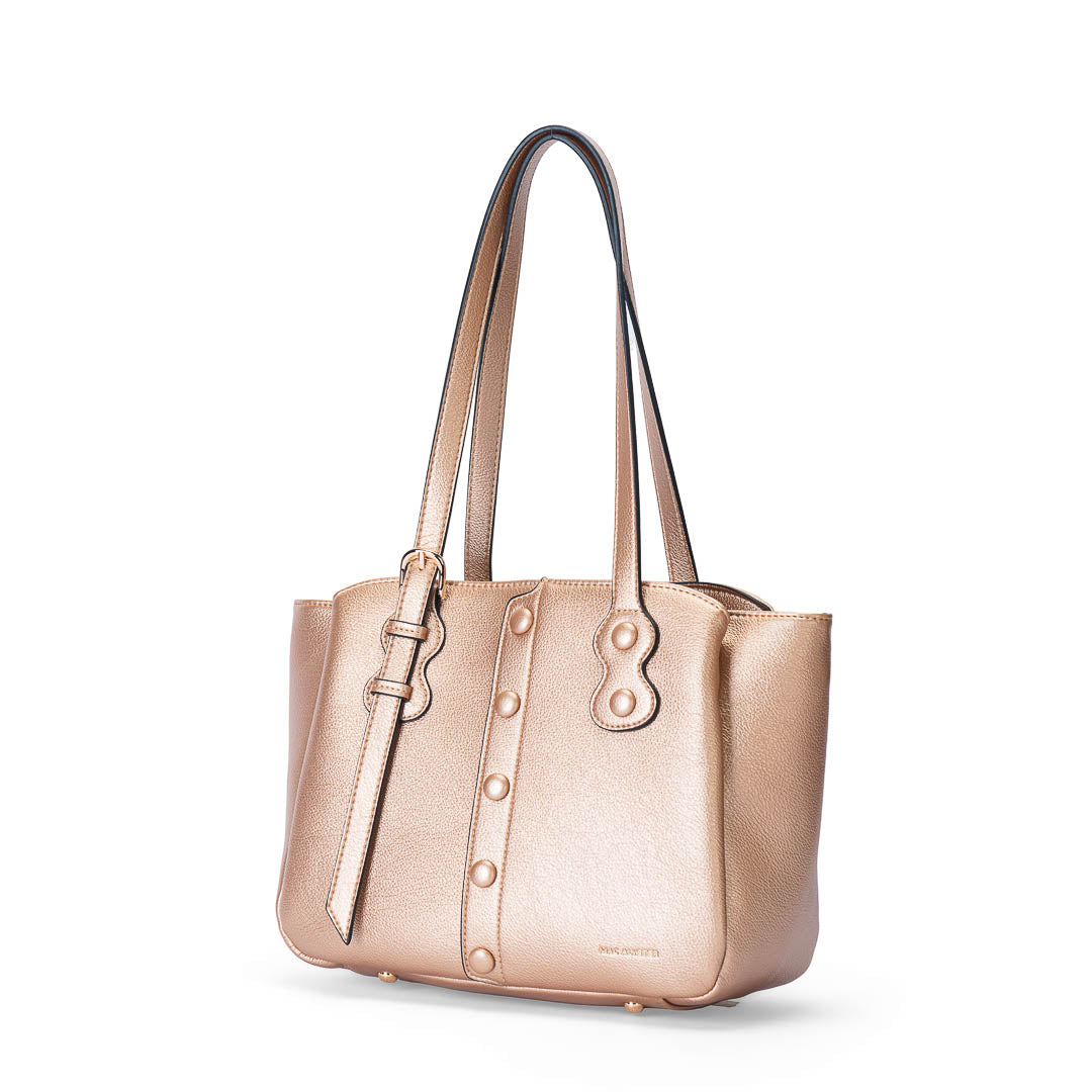 MAC ALYSTER Smarties sac cabas synthétique Doré 31 cm
