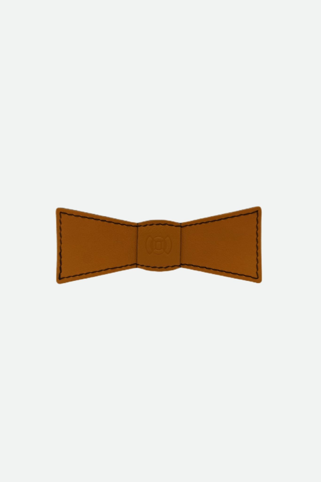 Nodie's Léo Paul camel lisse nœud papillon cuir