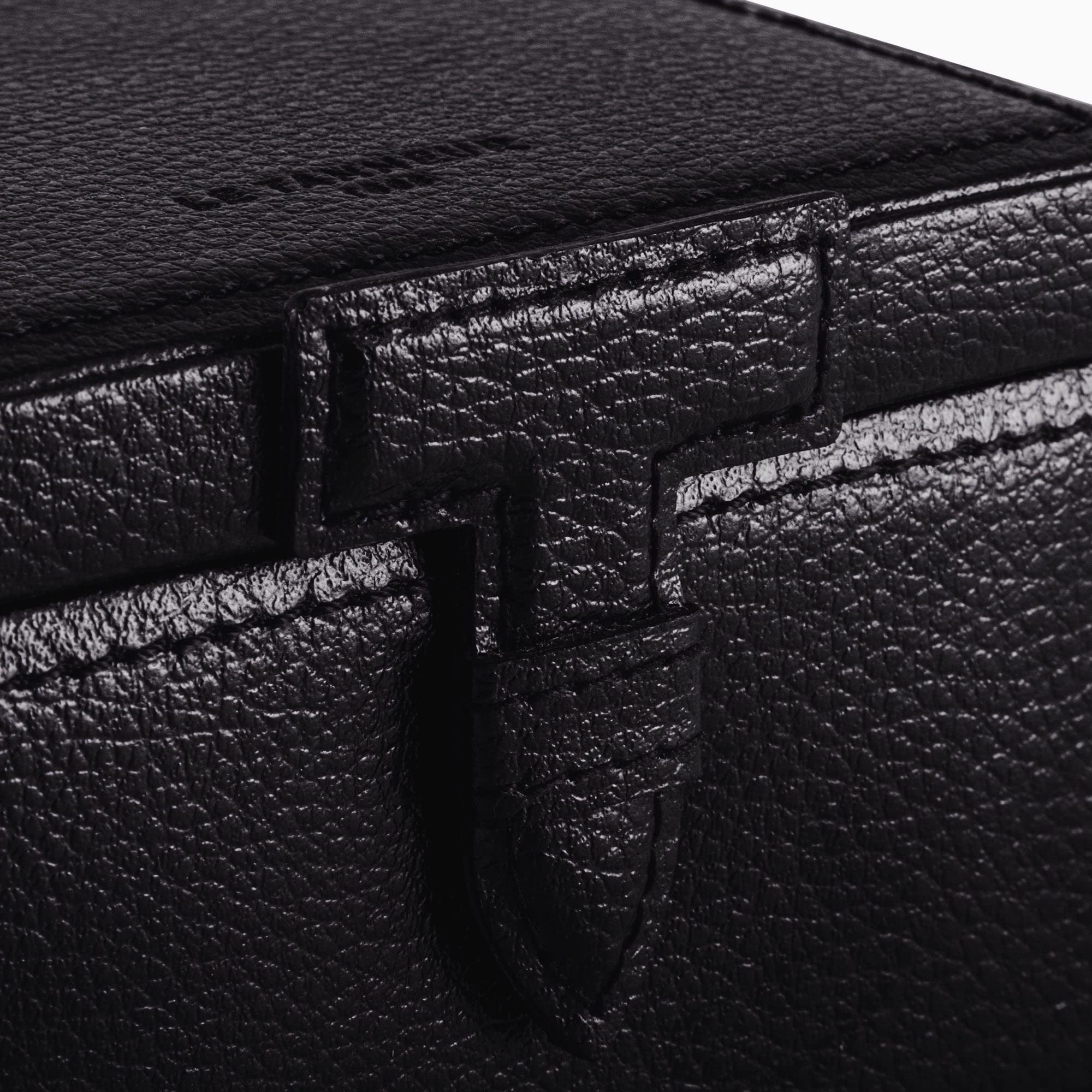 Le Tanneur Boîte Boutons Manchette Cuir 12 Compartiments