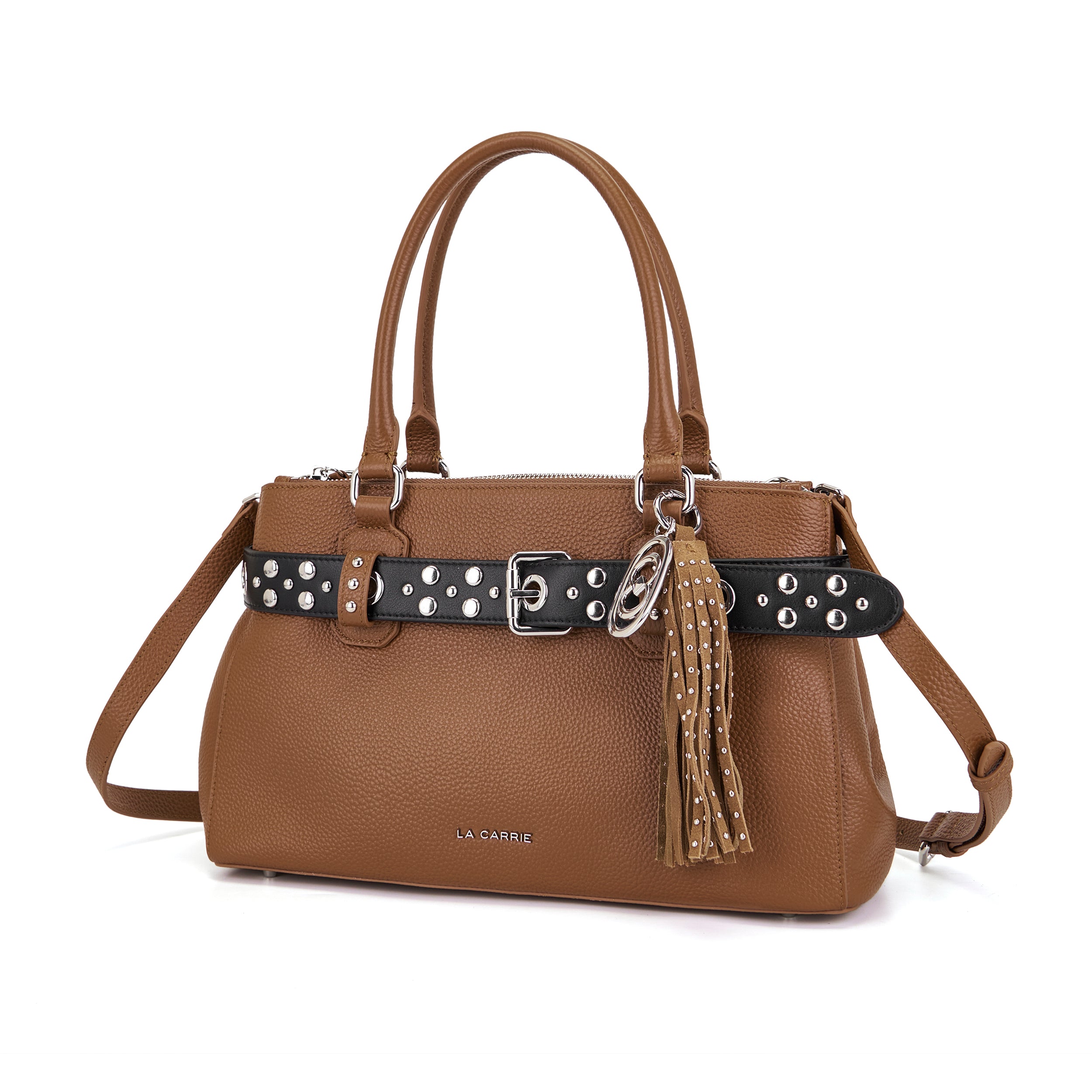 La Carrie Bag Backdoor sac à main cuoio 34x11x20cm