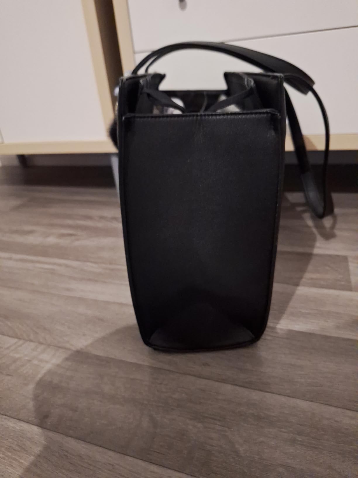Gallantry Sacs Cabas Tote Bag A4 XL Noir Simili Cuir 38x29cm
