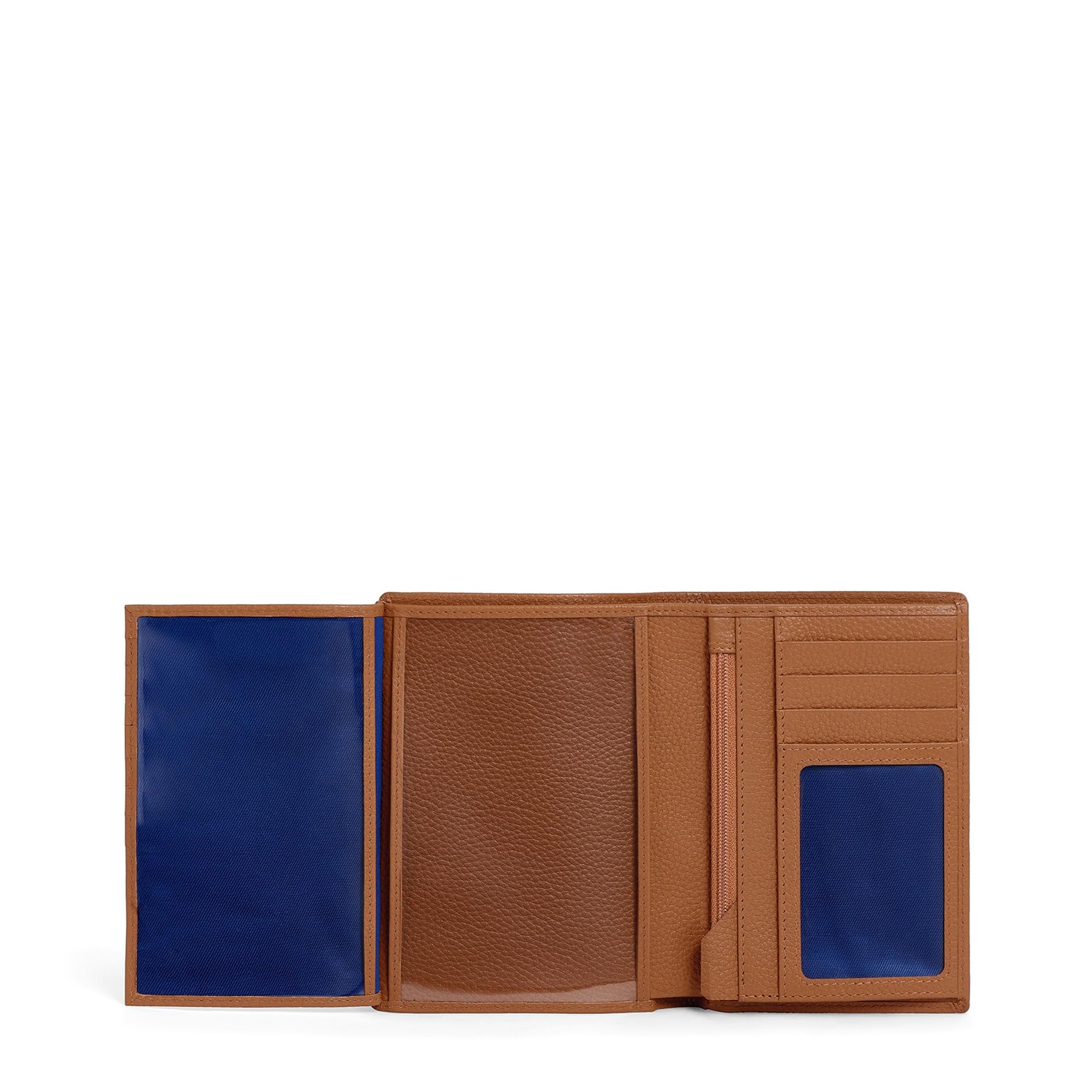Le Tanneur Charles portefeuille vertical cuir anti-RFID 11 cartes