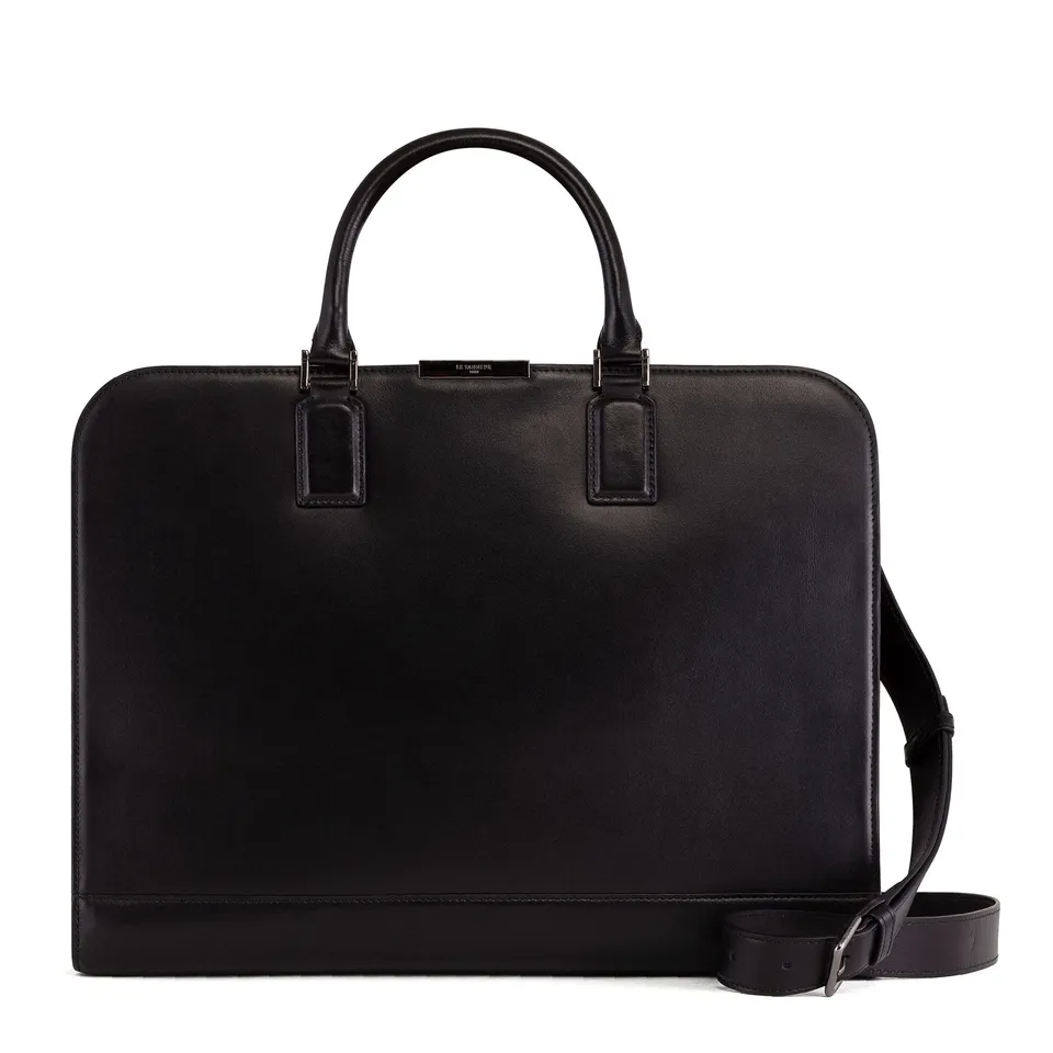 Le Tanneur Honoré porte-documents cuir slim 15" 40 cm