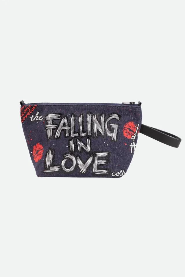 Arbella x Nodie's trousse toilette jeans cuir avion
