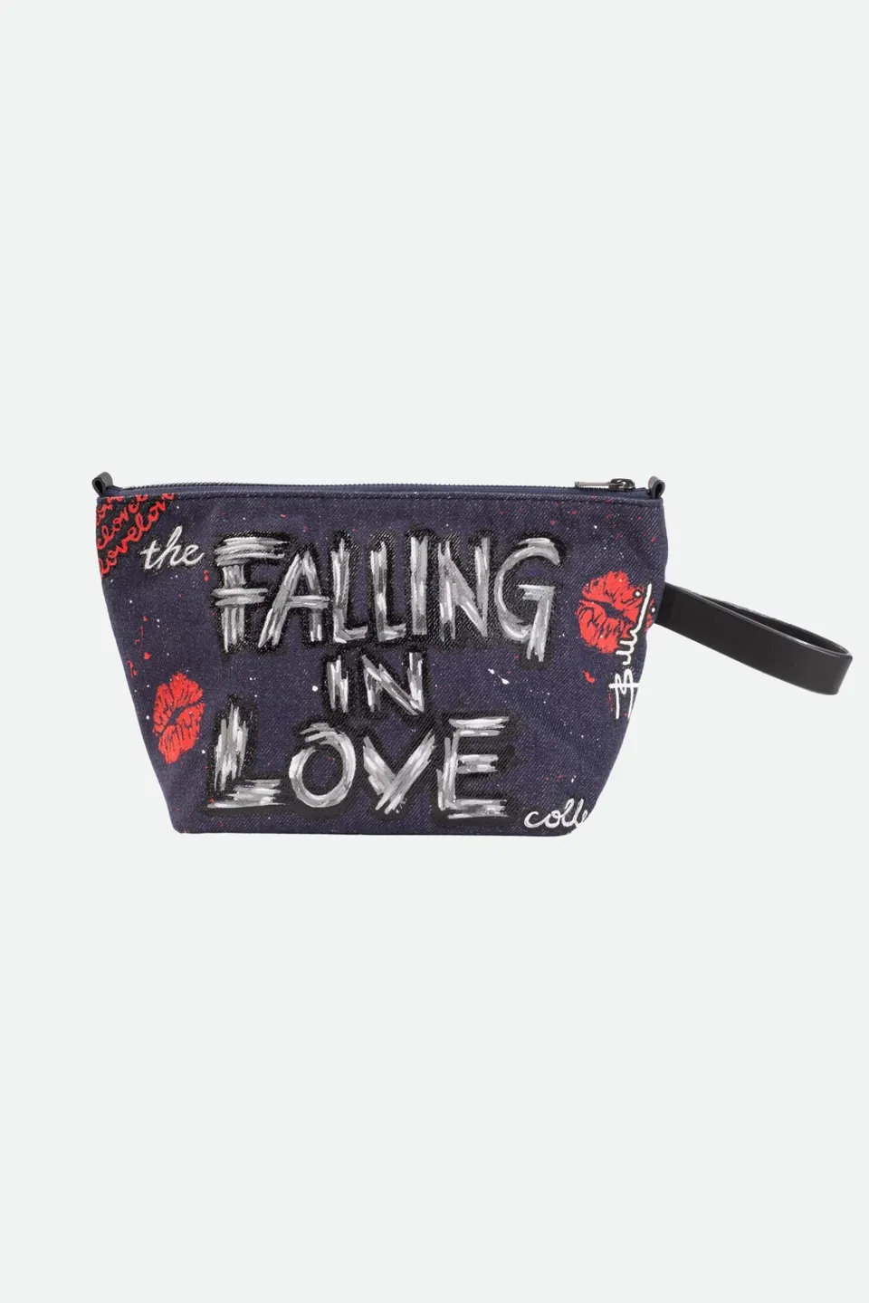 Arbella x Nodie's trousse toilette jeans cuir avion