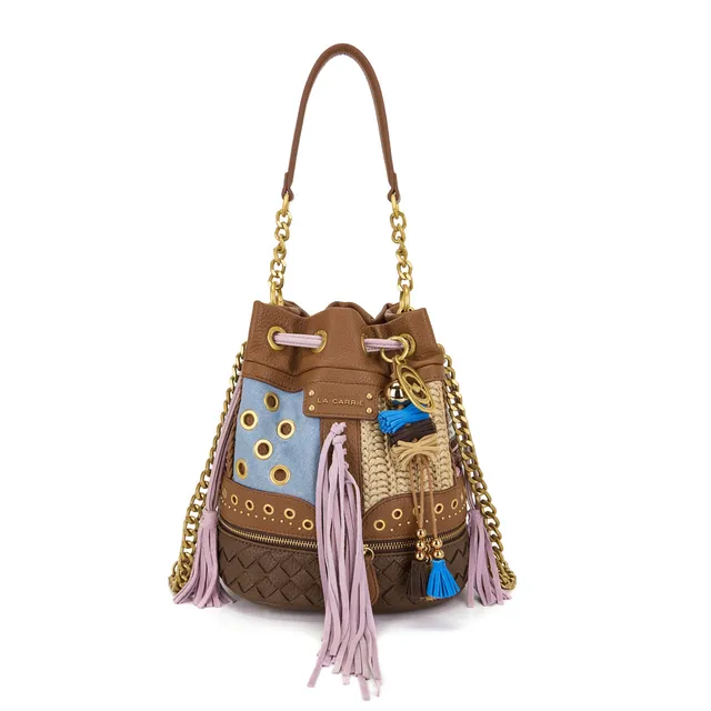 La Carrie Legacy sac seau marron 24 cm multimatière