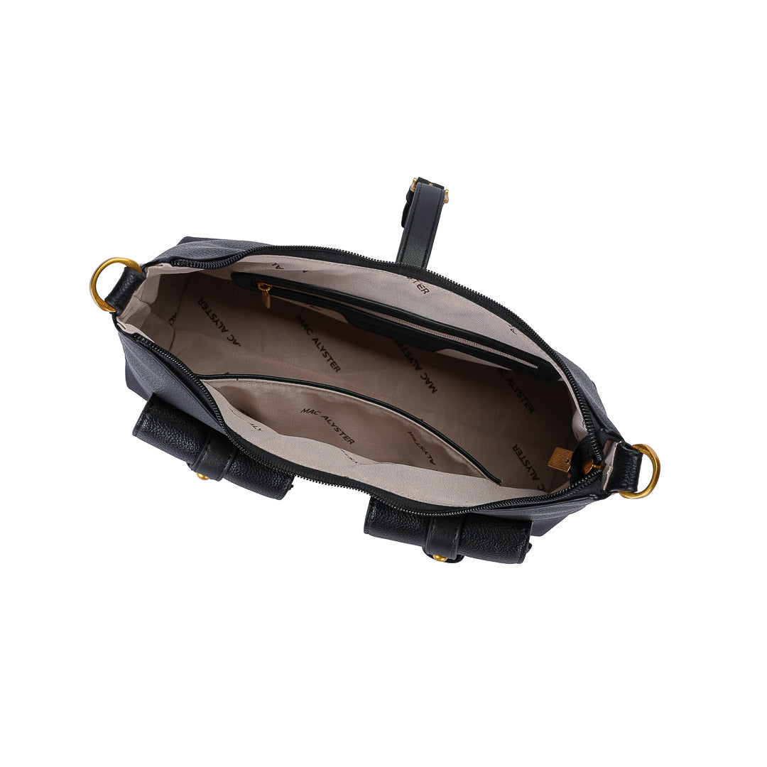 MAC ALYSTER URBANY sac besace Marron Cognac