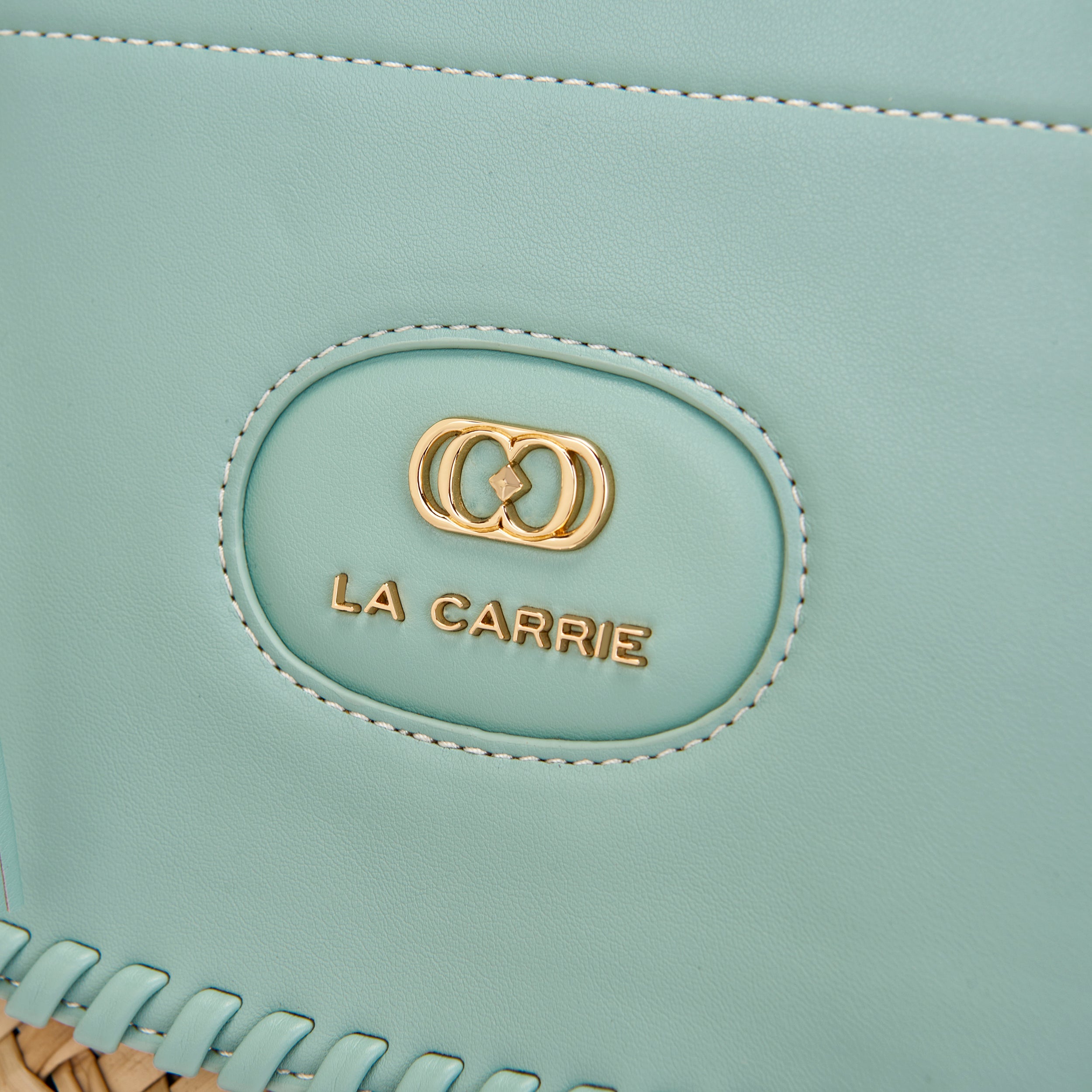 La Carrie Sea Salt sac cabas SKY dentelle brodée