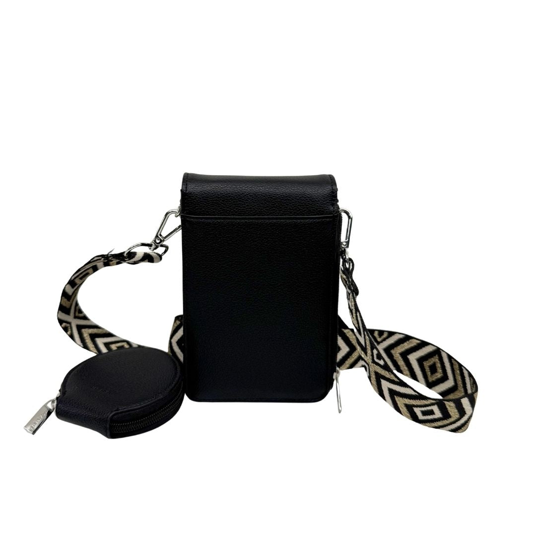 MAC ALYSTER pochette téléphone synthétique Noir