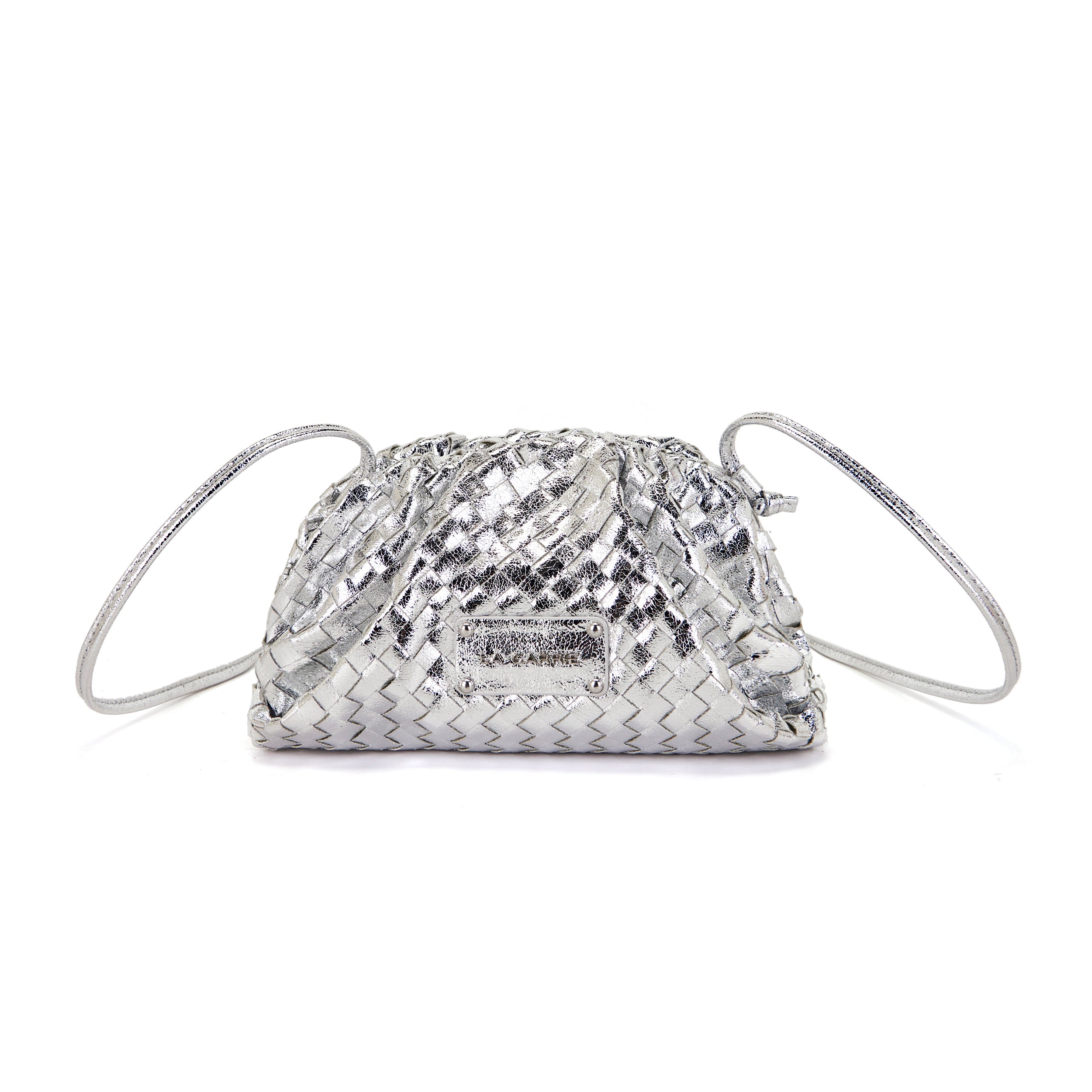 La Carrie Capsule Small sac bandoulière doré métallisé