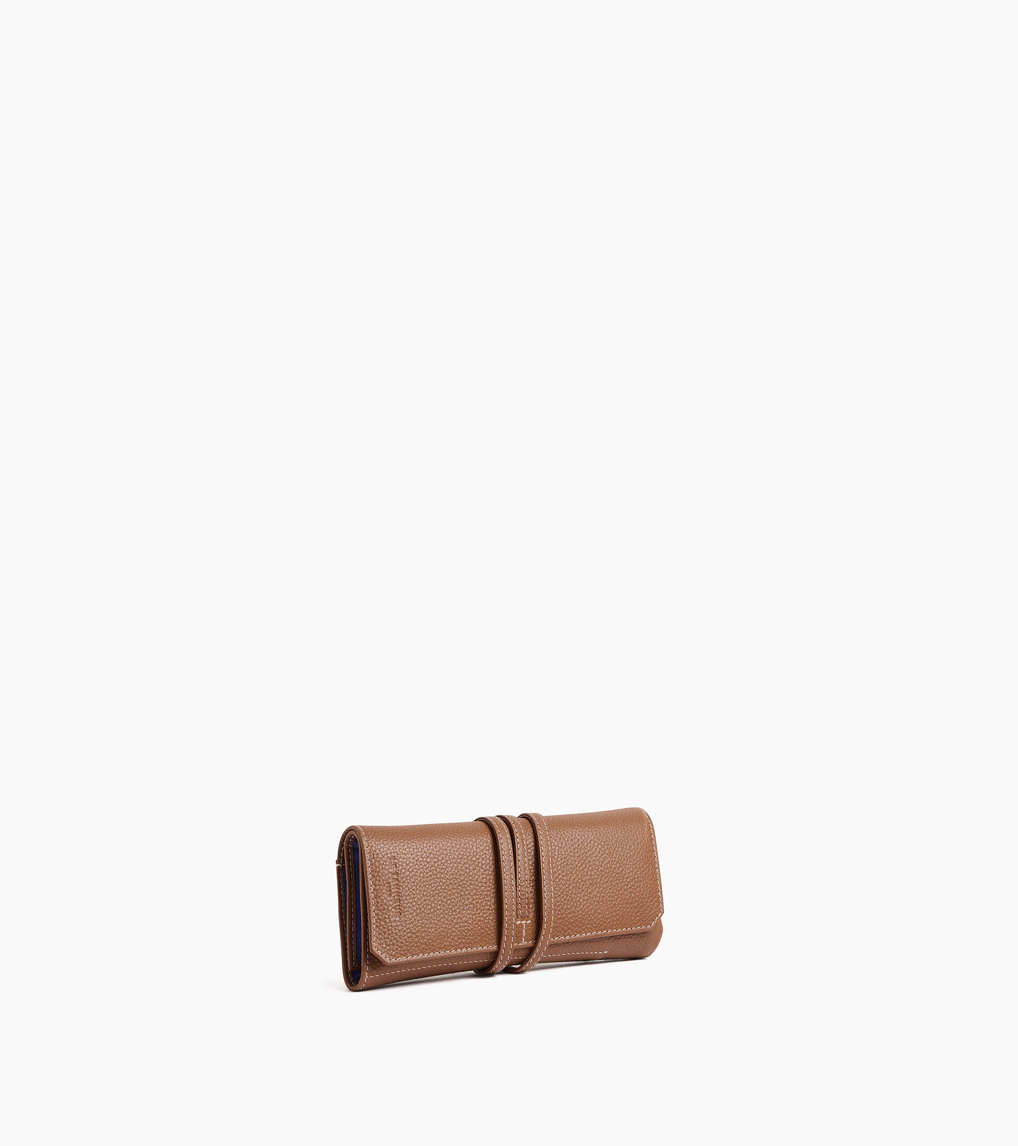 Le Tanneur coffret voyage 3 montres cuir grainé Naturel