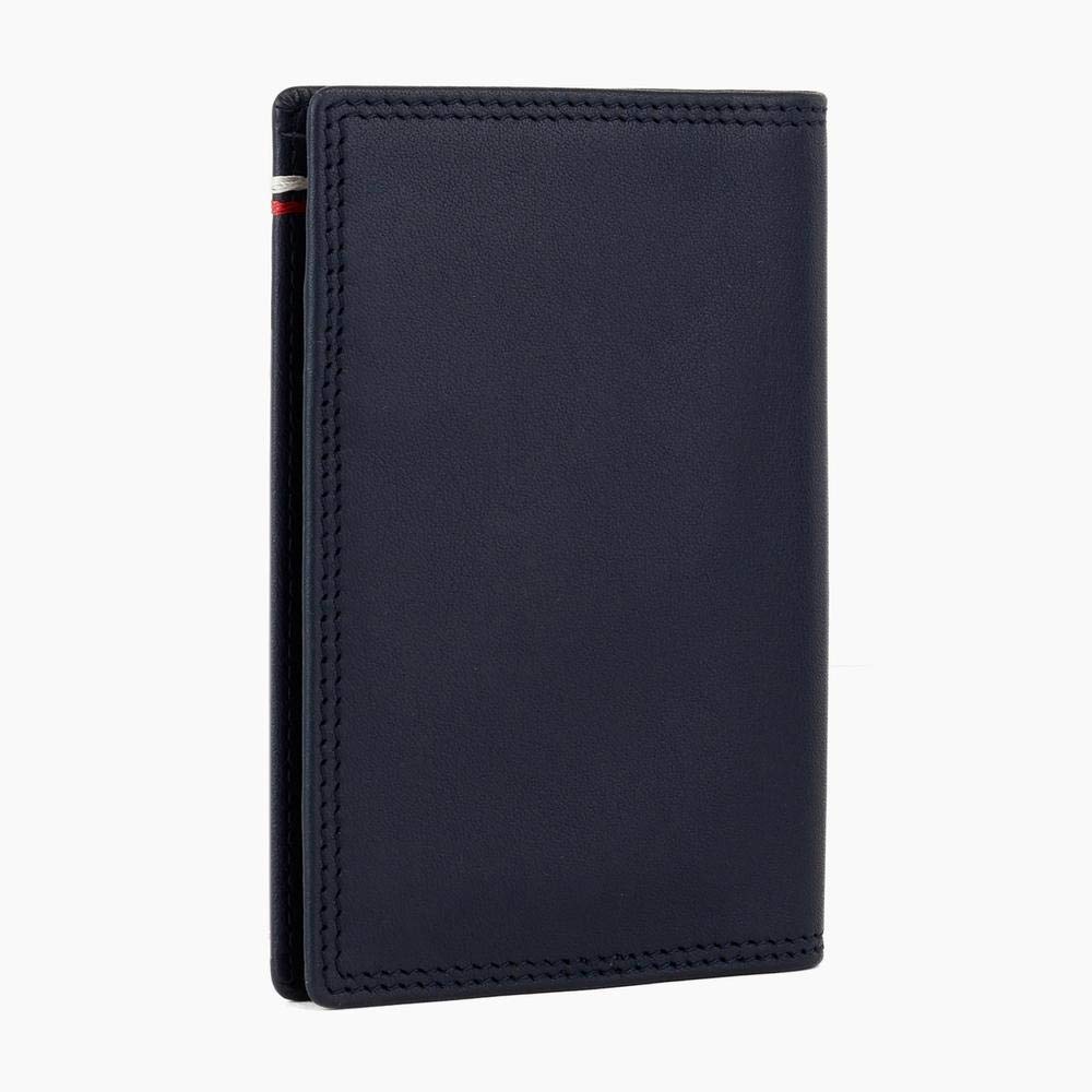 Le Tanneur Martin porte-cartes cuir lisse vertical 8 cm