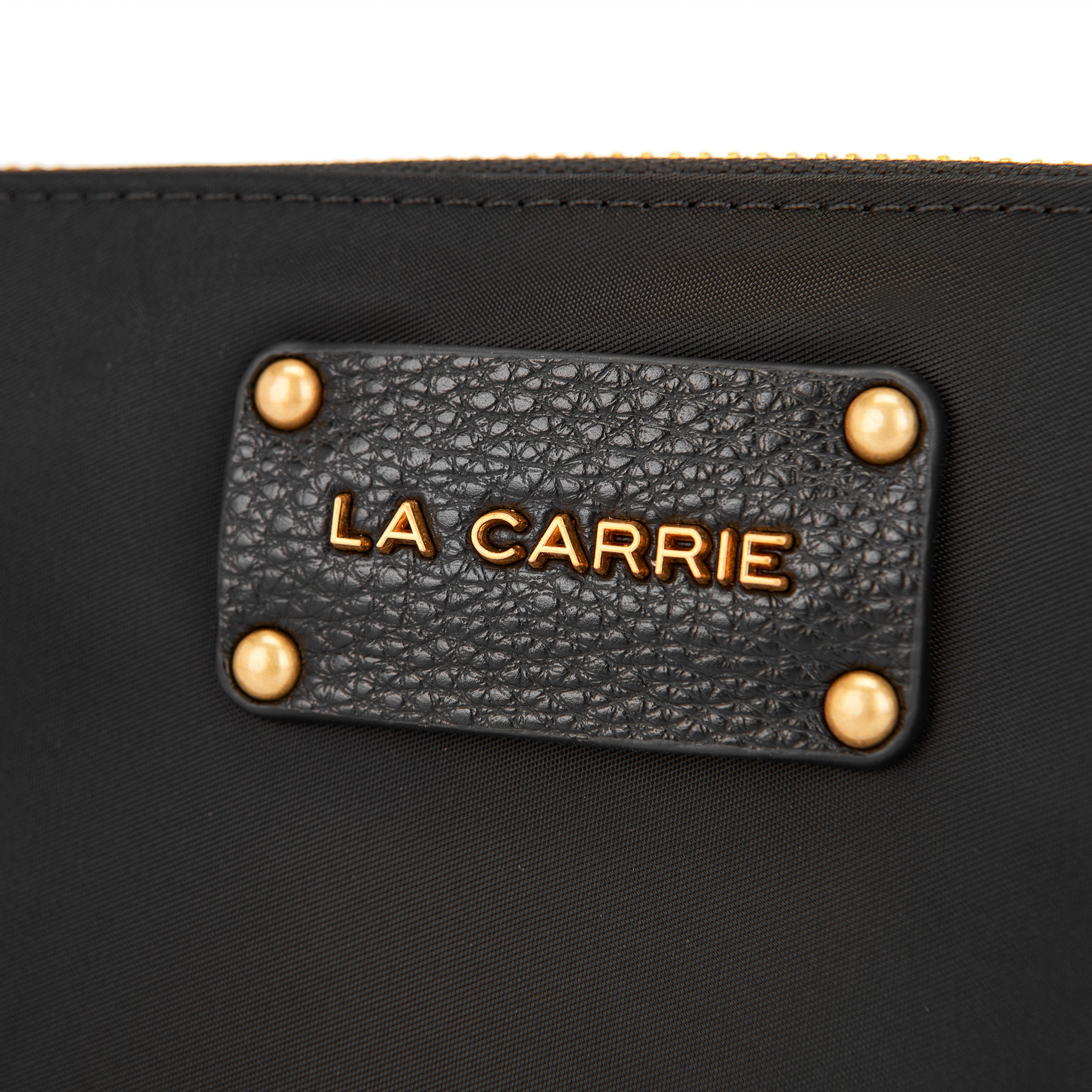 La Carrie Portafoglio Wallet portefeuille nylon noir zip