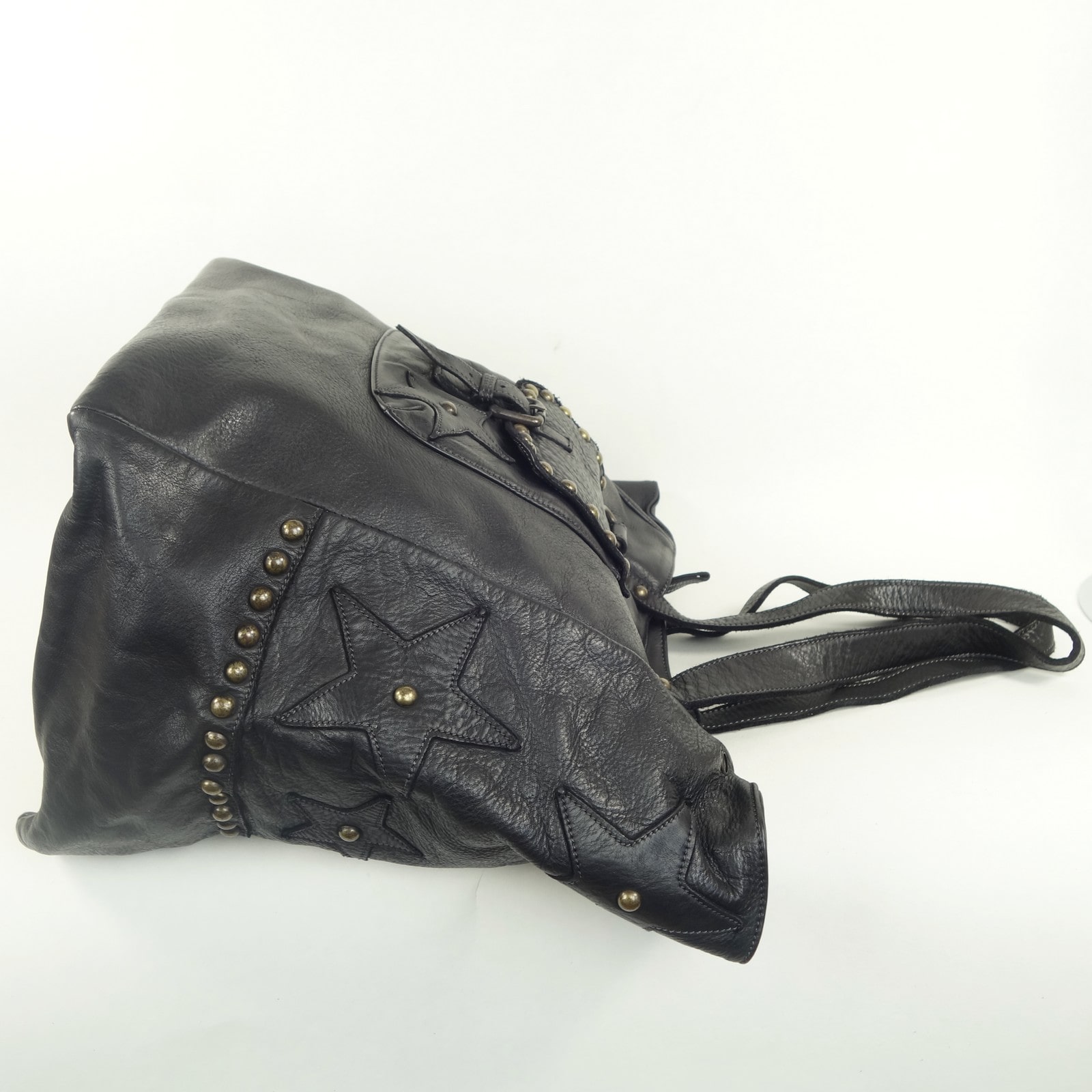 Esprit Cuir Lili cabas cuir noir XL 17 pouces