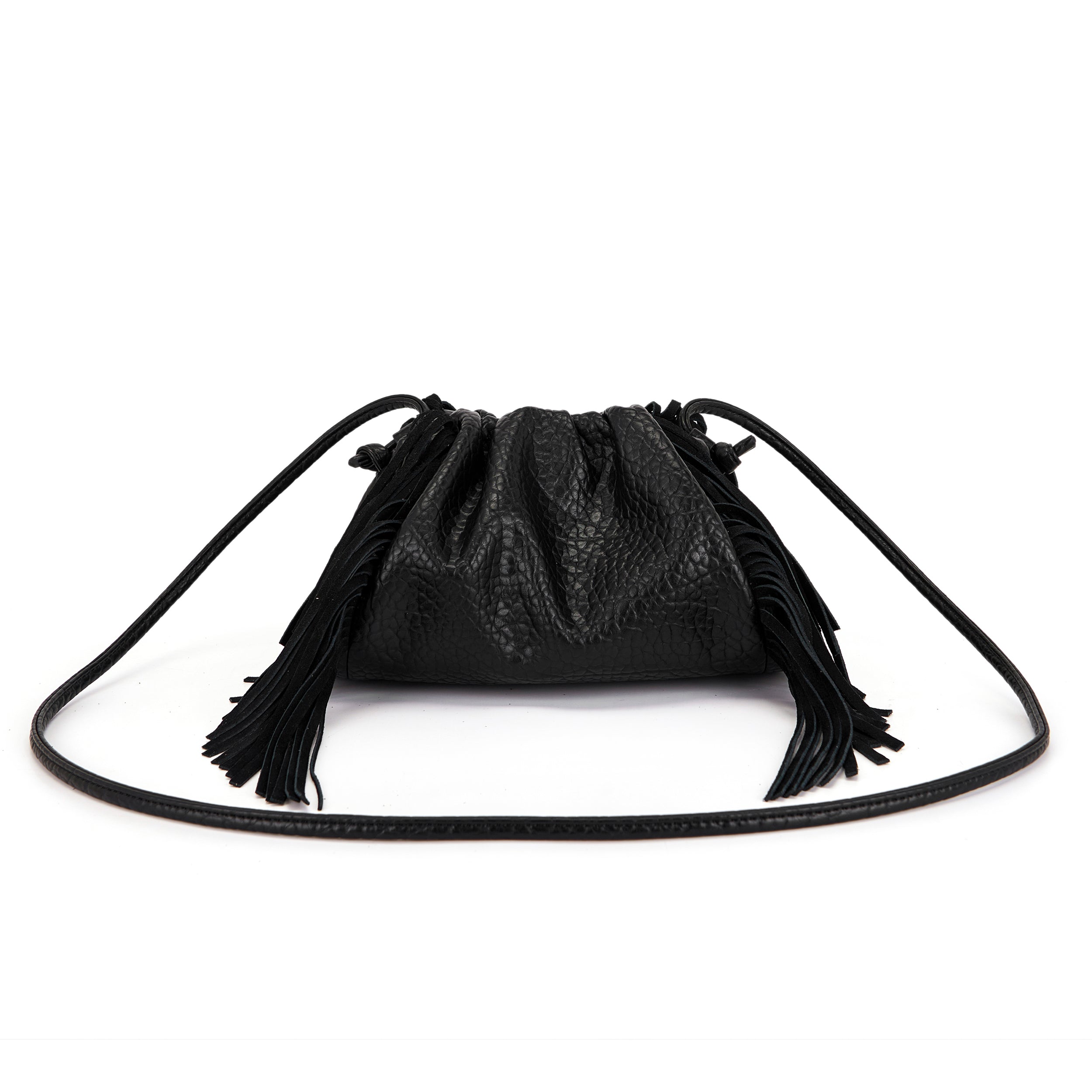 La Carrie Capsule sac épaule noir 23x8x15 cm cristaux