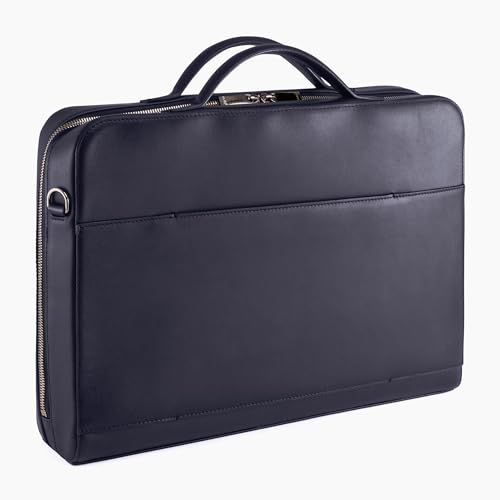 Le Tanneur Albert porte-documents cuir 14 pouces 38 cm