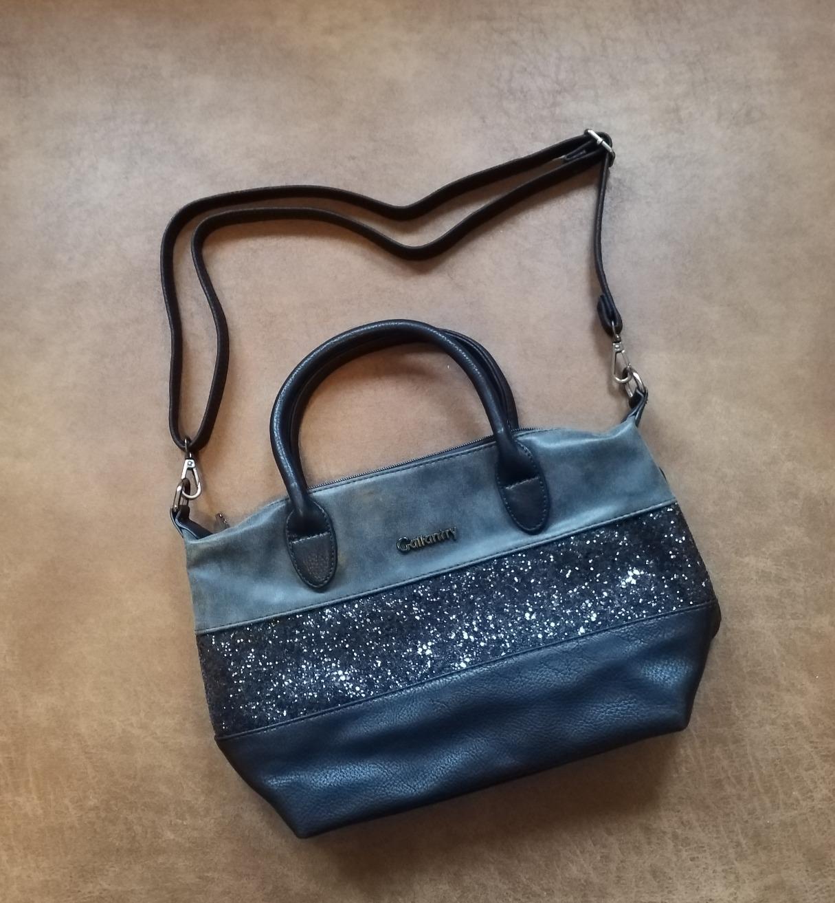 Gallantry Sacs Bandoulière Sac Paillettes Beige Noir Doré