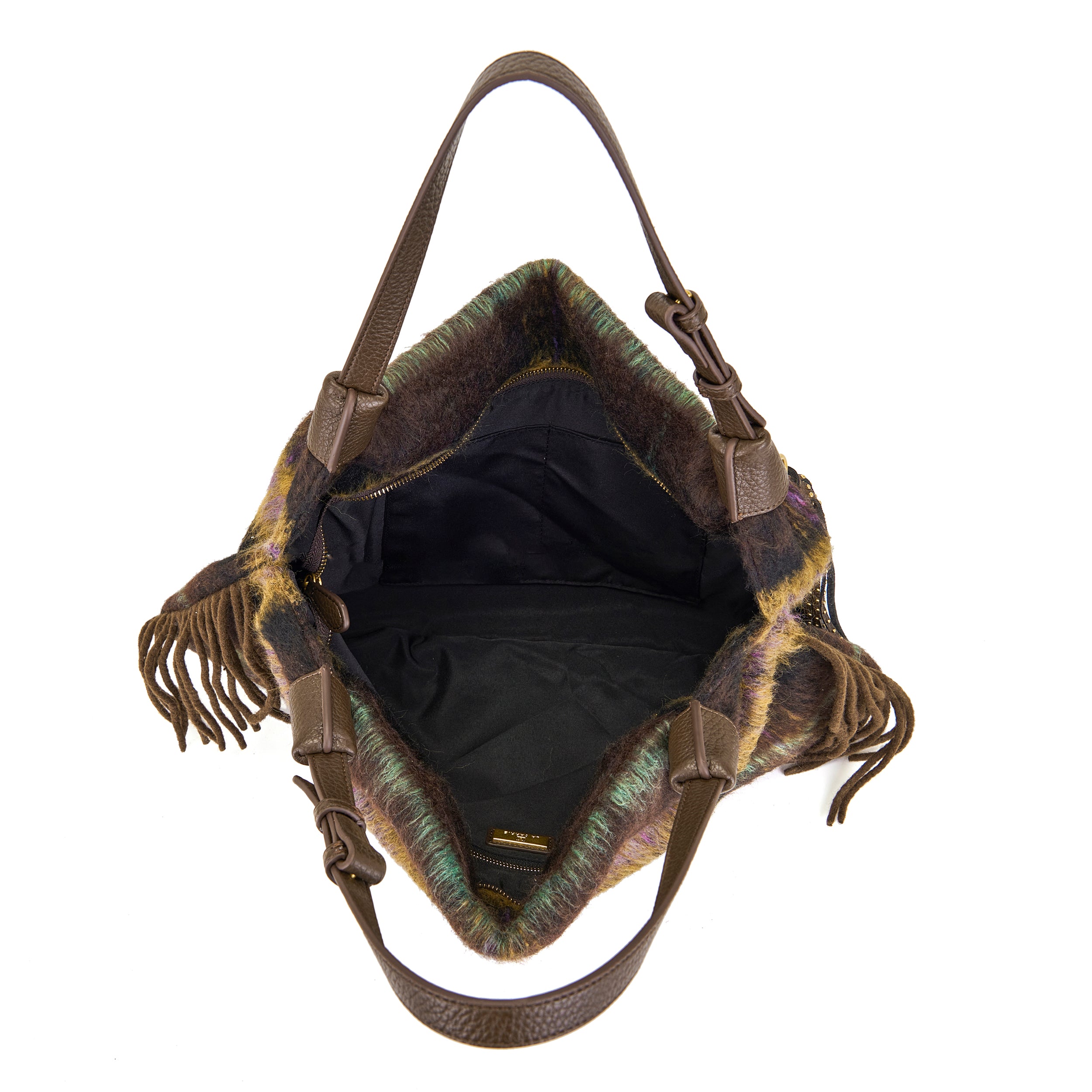 La Carrie Bag Kerala sac shopping marron 50x20x30cm