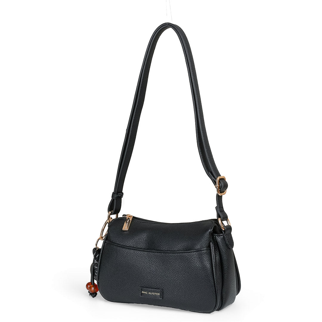 Mac Alyster Harmonia sac trotteur femme beige moumoute