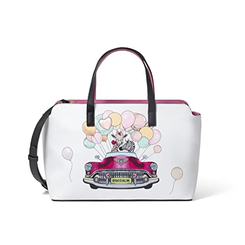 Braccialini Basic Britney BS22BR10 sac à main blanc