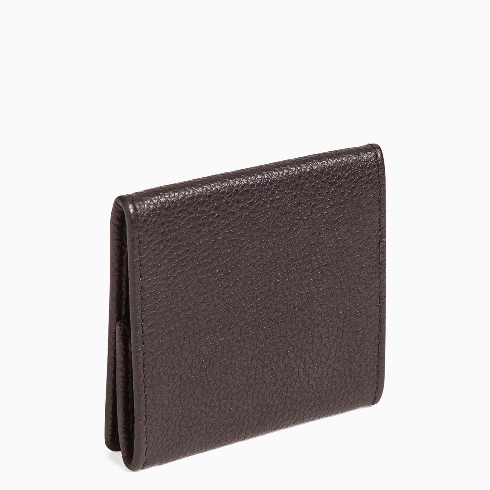 Le Tanneur Charles porte-monnaie cuir noir homme boîte