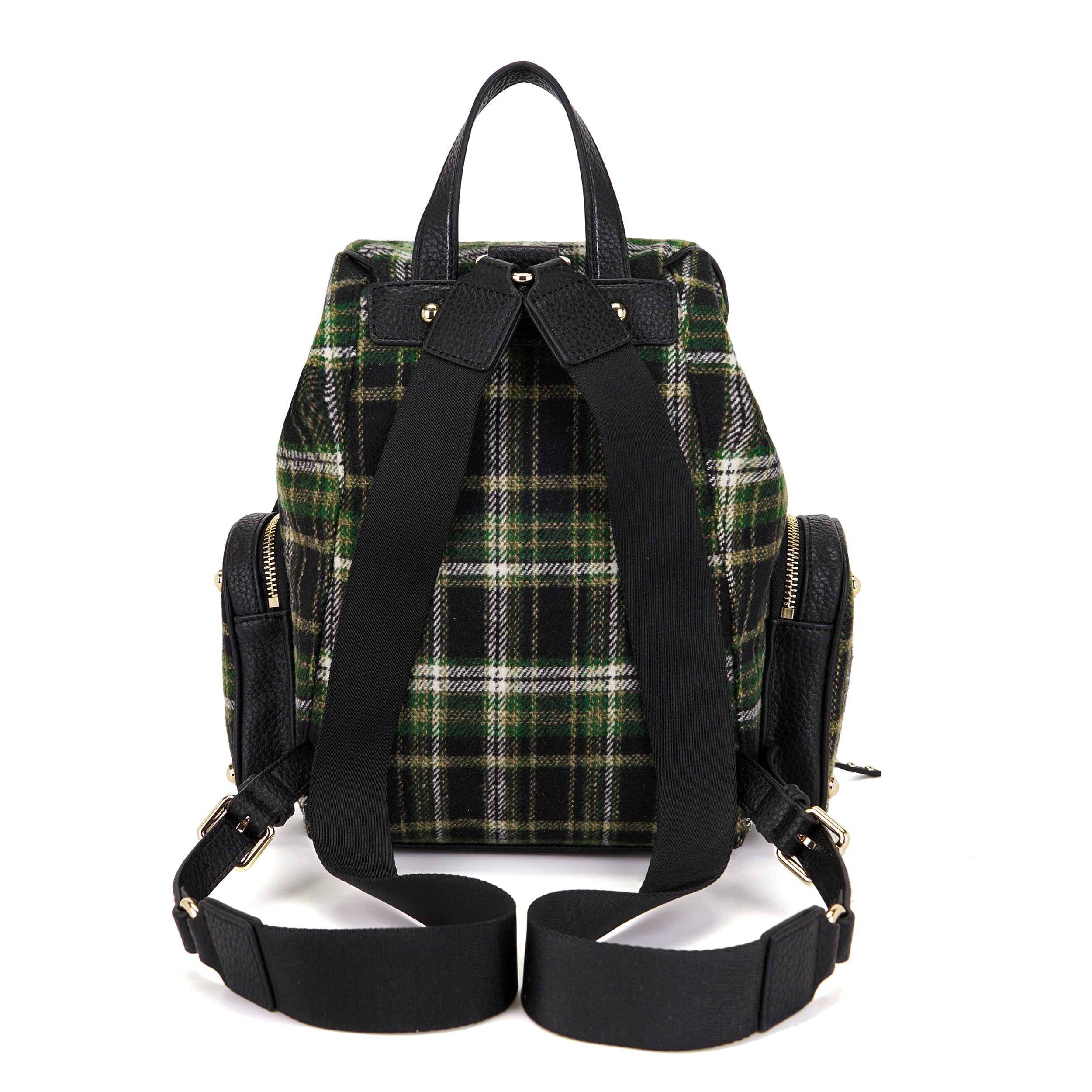 La Carrie Scottish sac à dos green tartan 27 cm